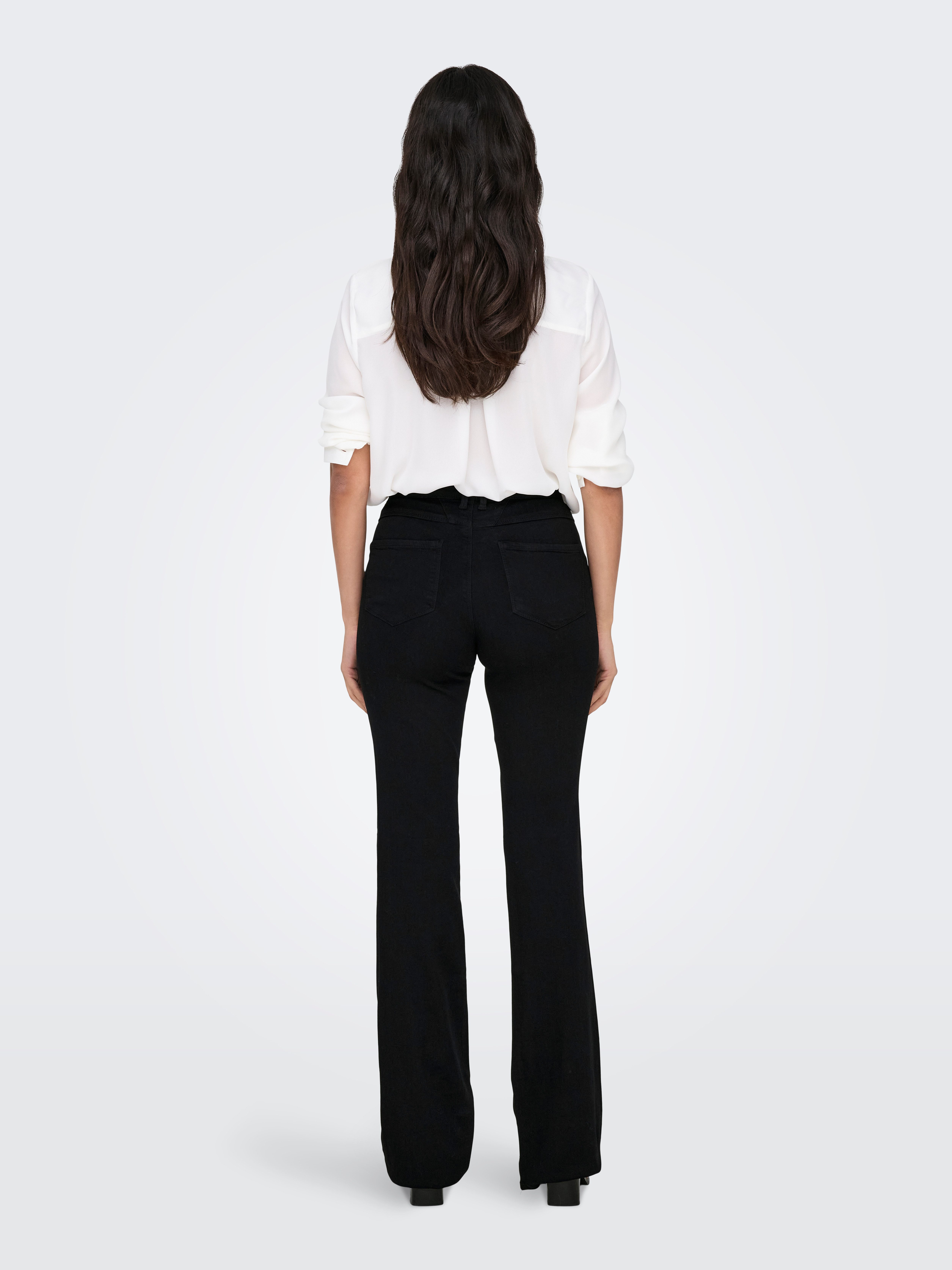 Only Bootcut jeans ONLRAIN MID FRONT YOKE FLARED DNM BOX X