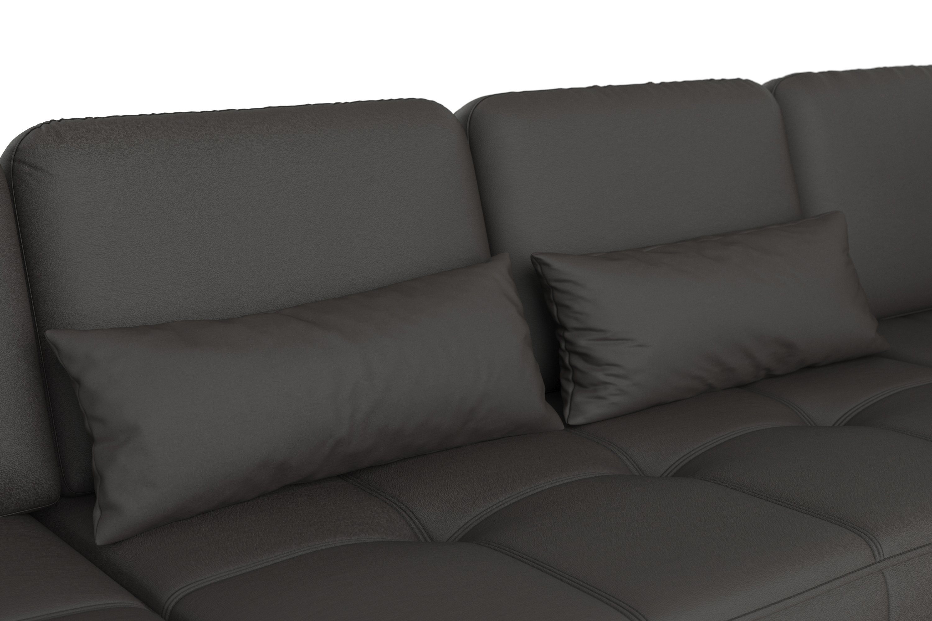 sit&more Zithoek Bendigo U-vorm inclusief zitdiepteverstelling, bodemvrijheid 12 cm, in 2 pootkleuren