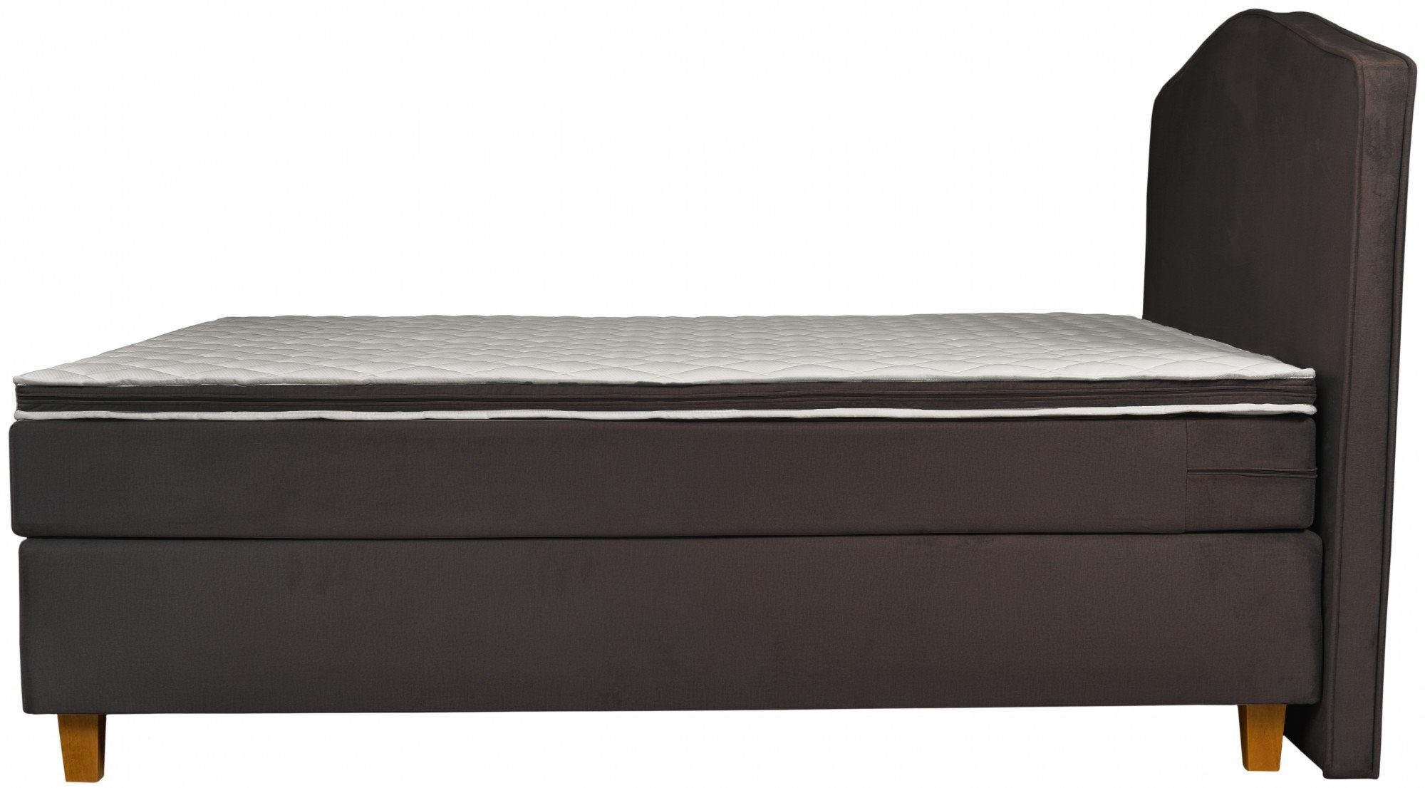 INOSIGN Boxspring Jalma Poten van massief berkenhout, incl. topmatras