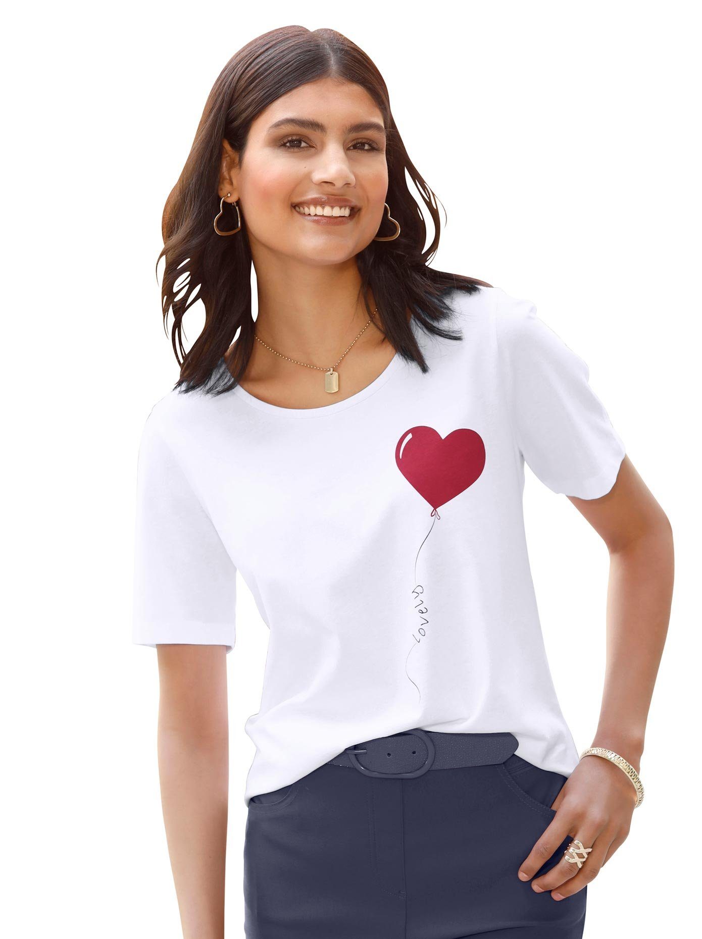 NU 20% KORTING: Classic Basics T-shirt Shirt met korte mouwen (1-delig)