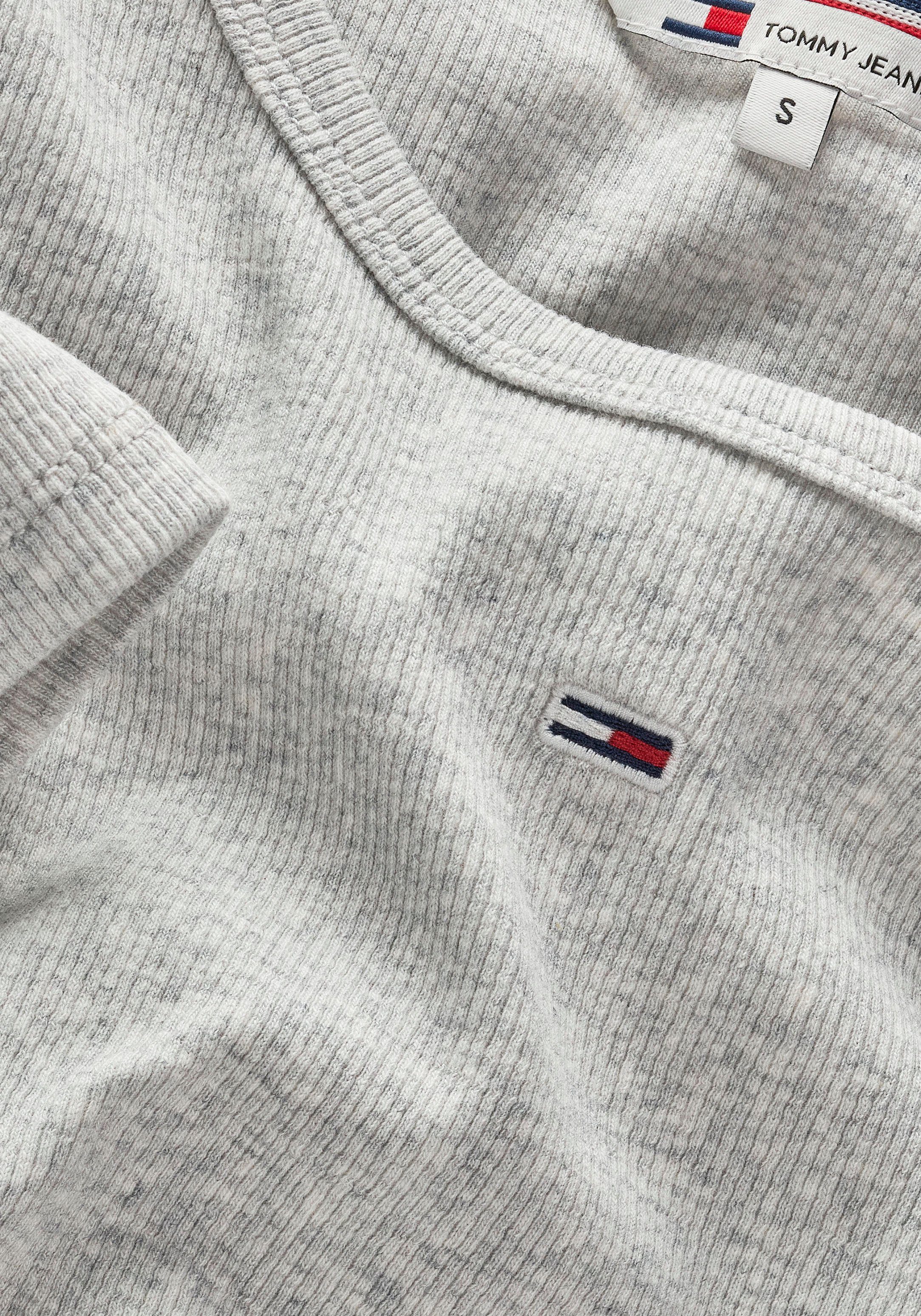 TOMMY JEANS T-shirt TJW SLIM ESSENTIAL RIB SS