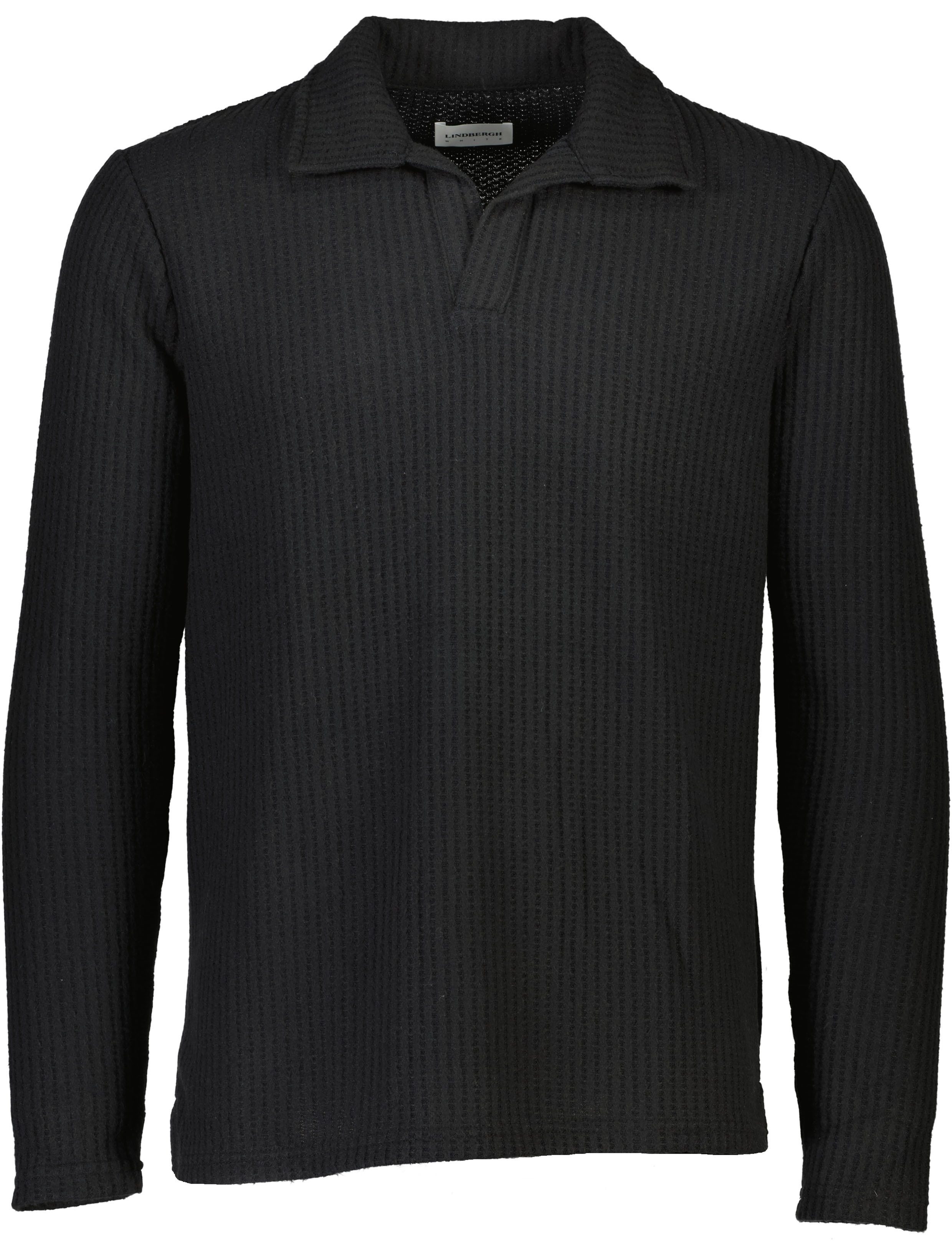 LINDBERGH Poloshirt met lange mouwen met elegante kraag