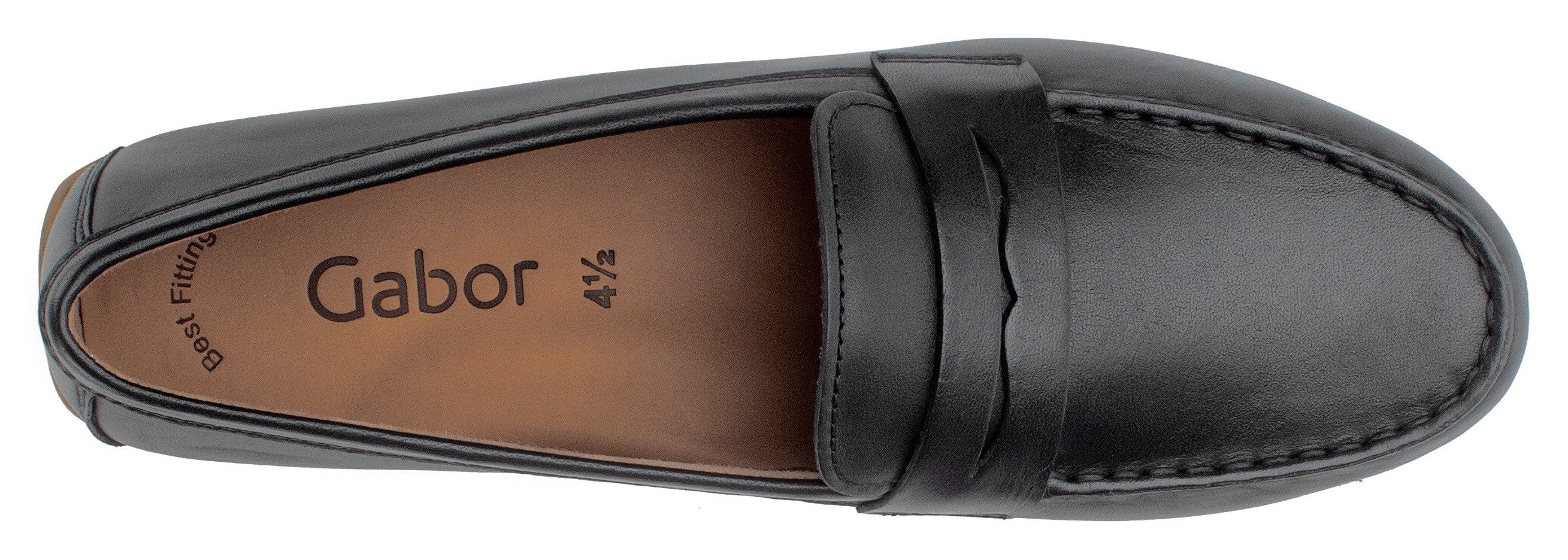 Gabor Mocassins , lage schoen, zakelijke schoen, instapschoen met sierband