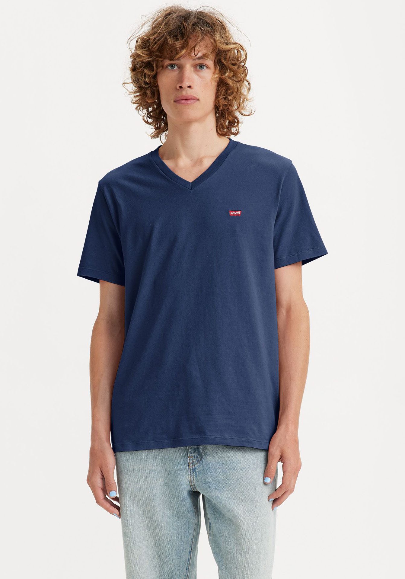 Levi's® Shirt met V-hals LE ORIGINAL HM VNECK