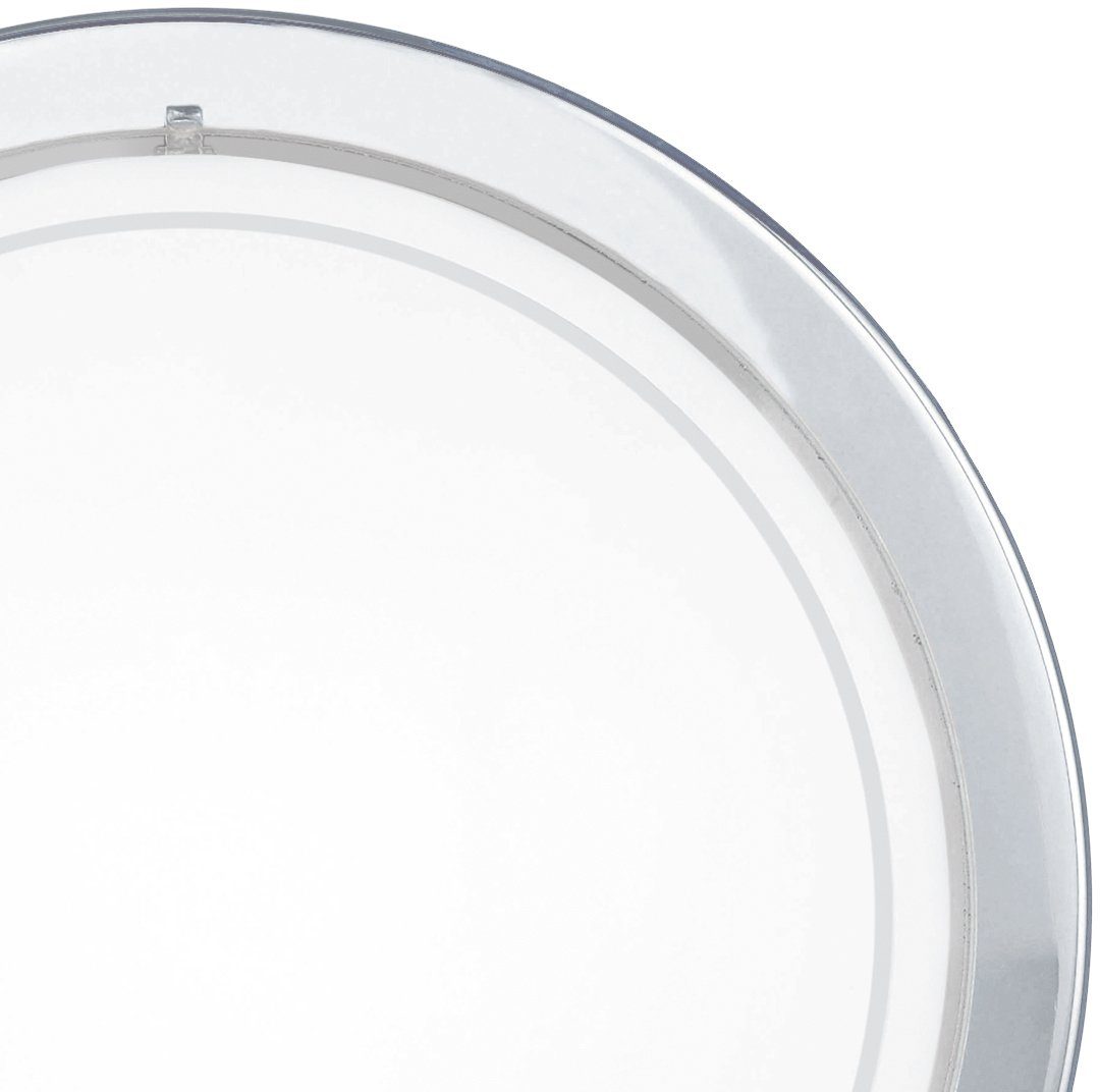 EGLO Plafondlamp PLANET 1 plafondlamp, chroom, staal, glas, keukenlamp, E27 (1 stuk)