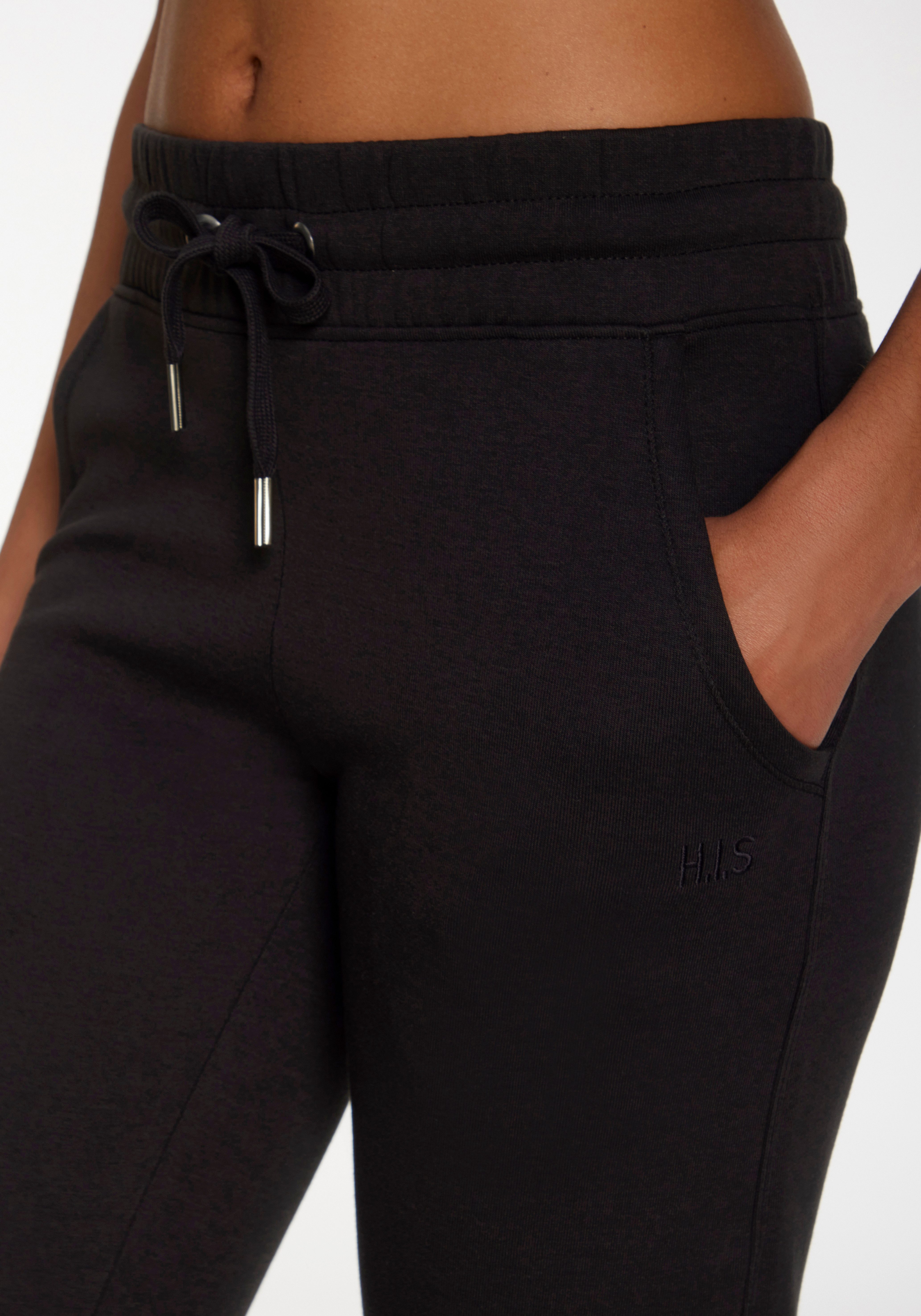 H.I.S Relaxbroek met brede tailleband, loungewear, loungepak