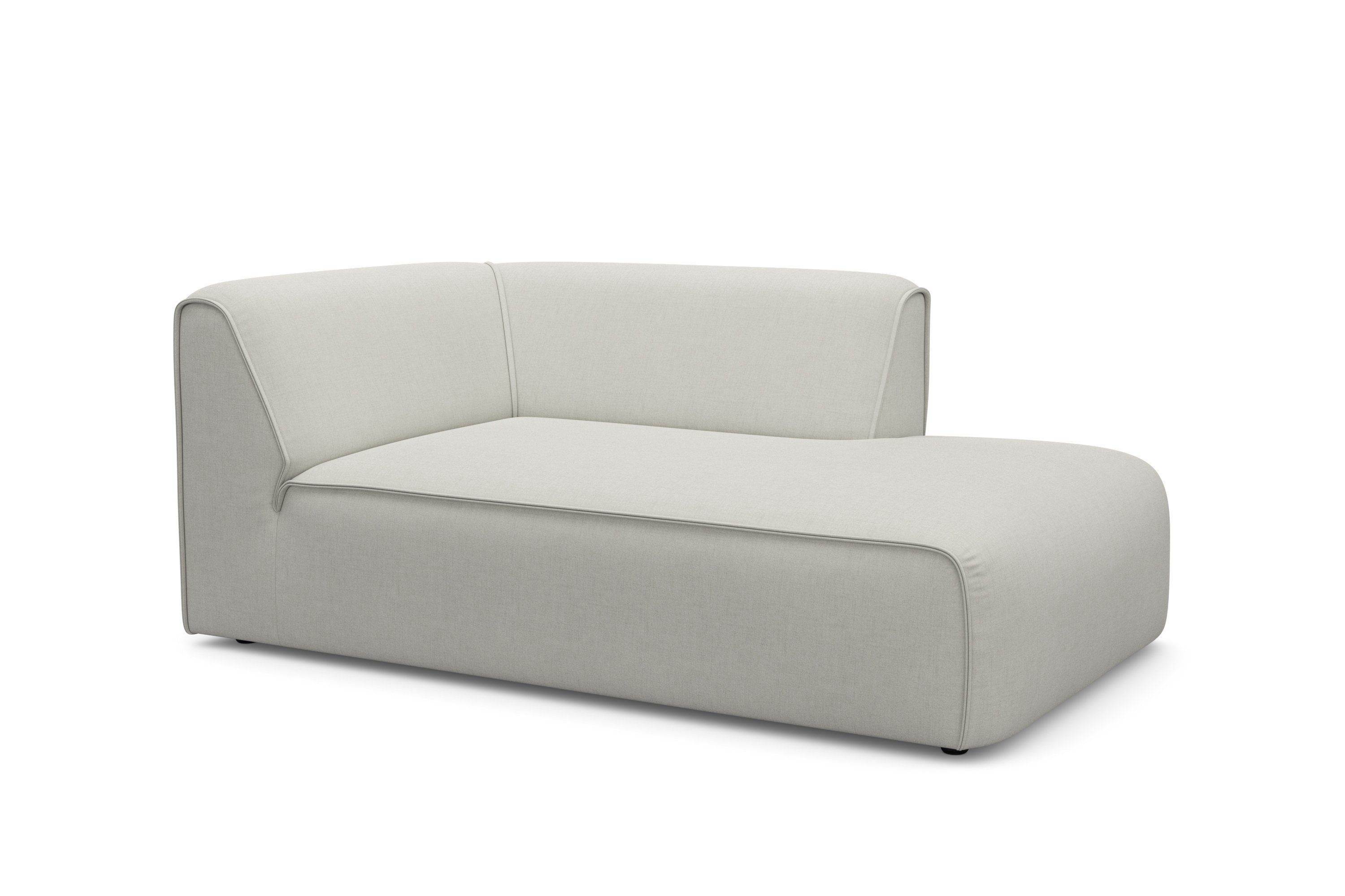 RAUM.ID Ottomane Merid chaise longue, afmetingen B/D/H: 100/162/70 cm als module of apart te gebruiken, voor individuele samenstelling