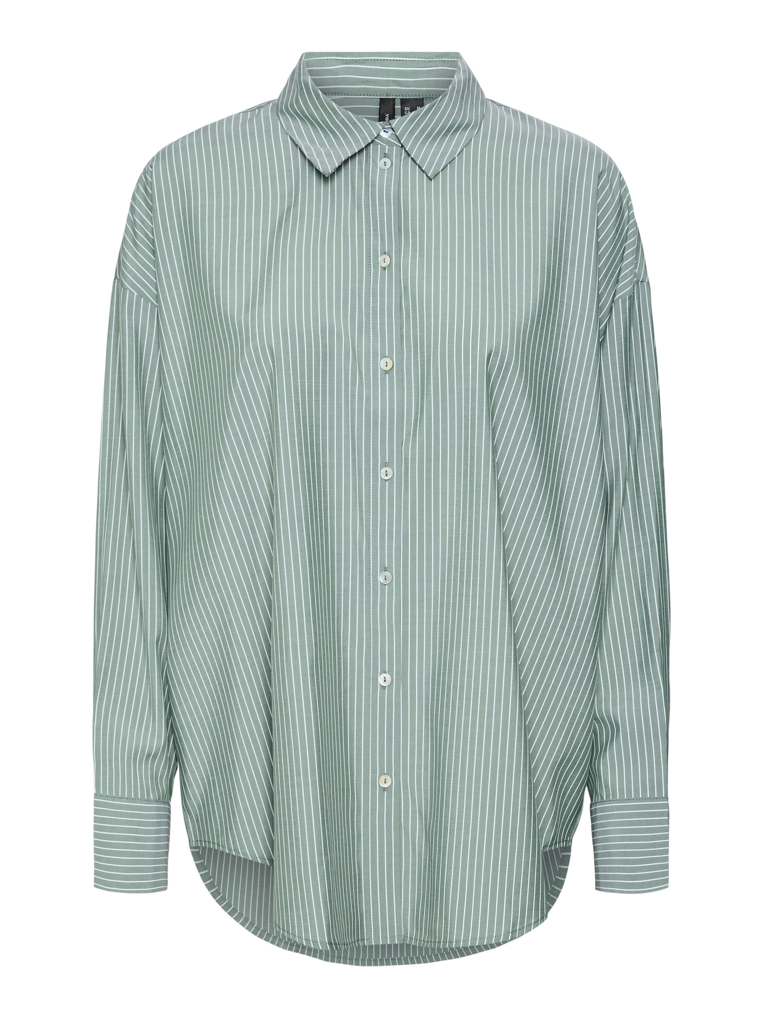 Vero Moda Blouse met lange mouwen VMNORA LS OVERSIZE SHIRT WVN GA NOOS
