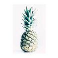 komar poster pineapple hoogte: 70 cm multicolor