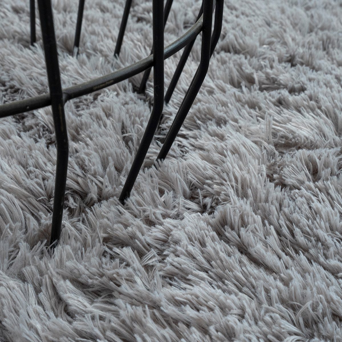 The carpet Vloerkleed Soft Shaggy Fluffy hoogpolig tapijt, woonkamer, antislip onderkant