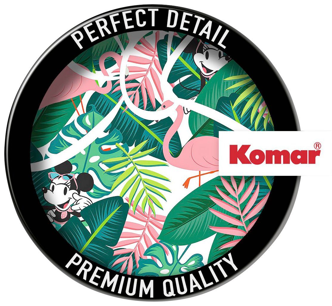 Komar Vliesbehang Zelfklevend vlies - Minnie Head Tropical - Afmeting 125 x 125 cm (1 stuk)