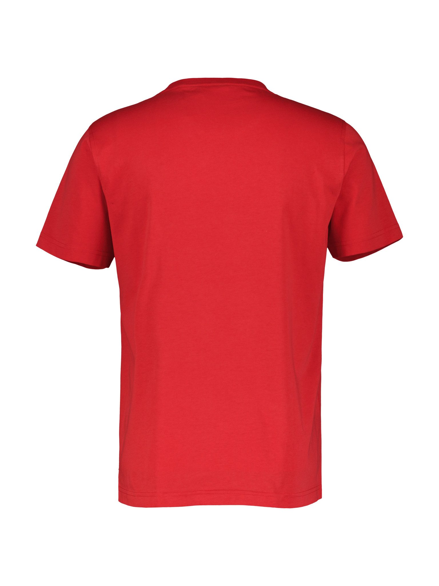 Lerros T-shirt Logo in reliëf op de borst