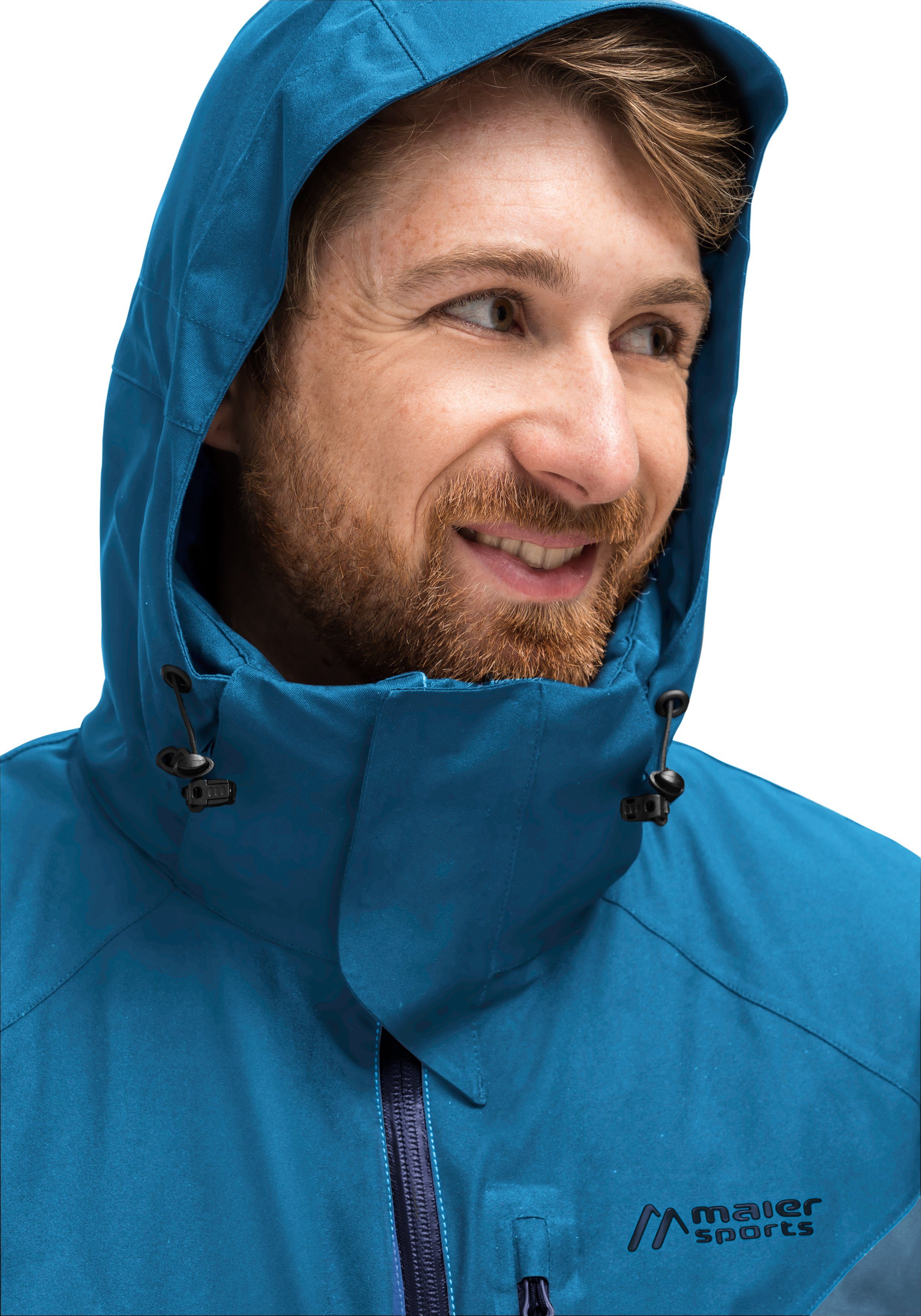 Maier Sports Ski-jack Pajares Heren winterjas wind- en waterdicht 4 ritszakken regular fit