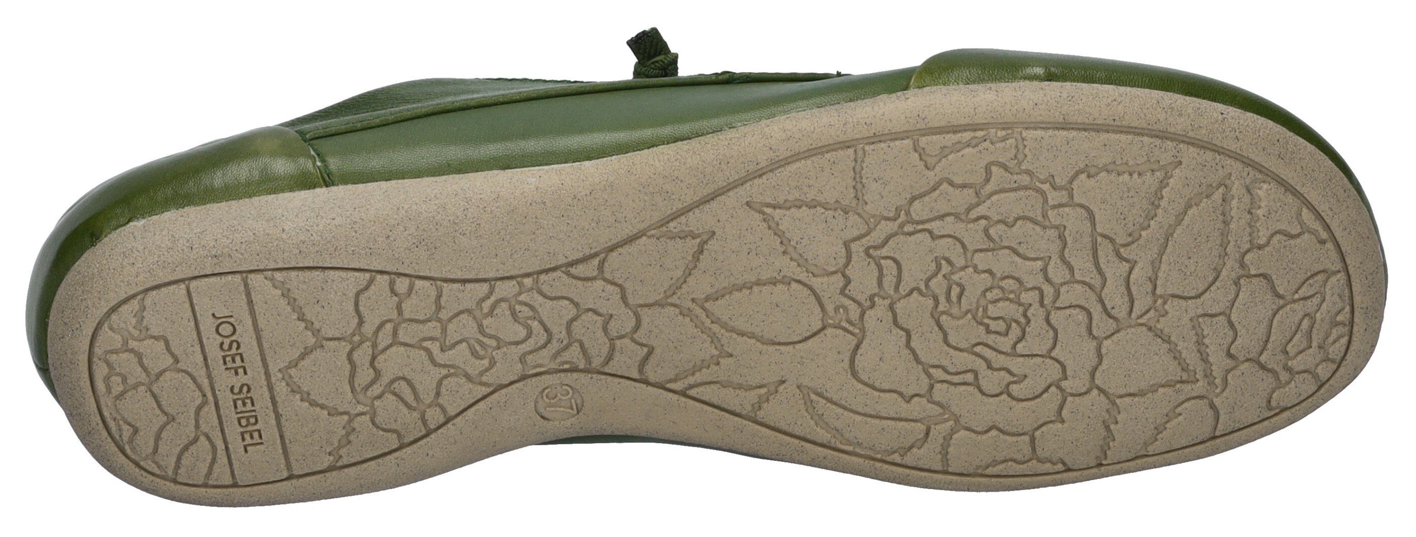 Josef Seibel Instappers Fiona 01 Comfortschoen, instapschoen met elastische decoratieve veters