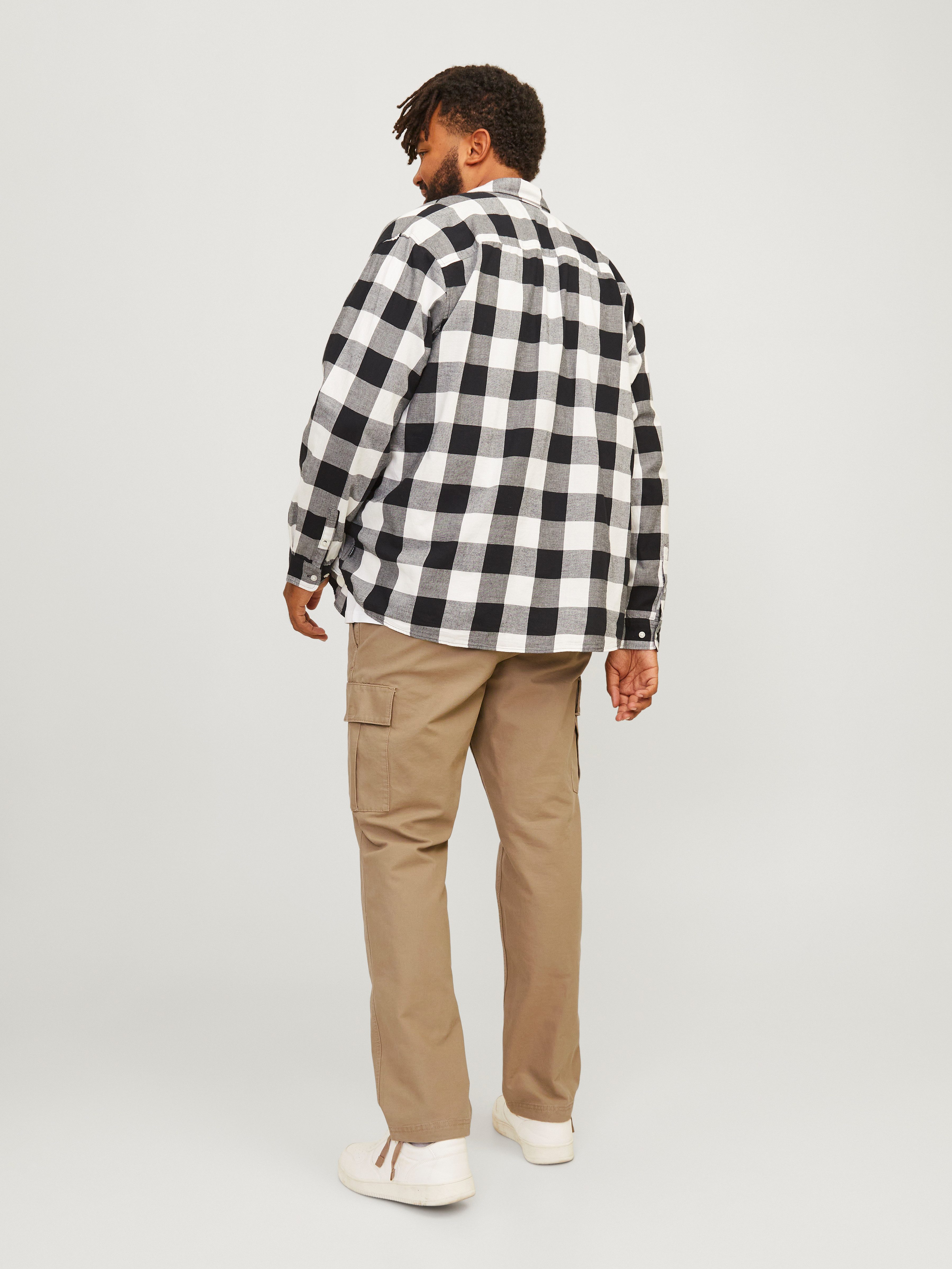 Jack & Jones PlusSize Cargobroek JPSTKANE JJBARKLEY CARGO PANT NOOS PLS