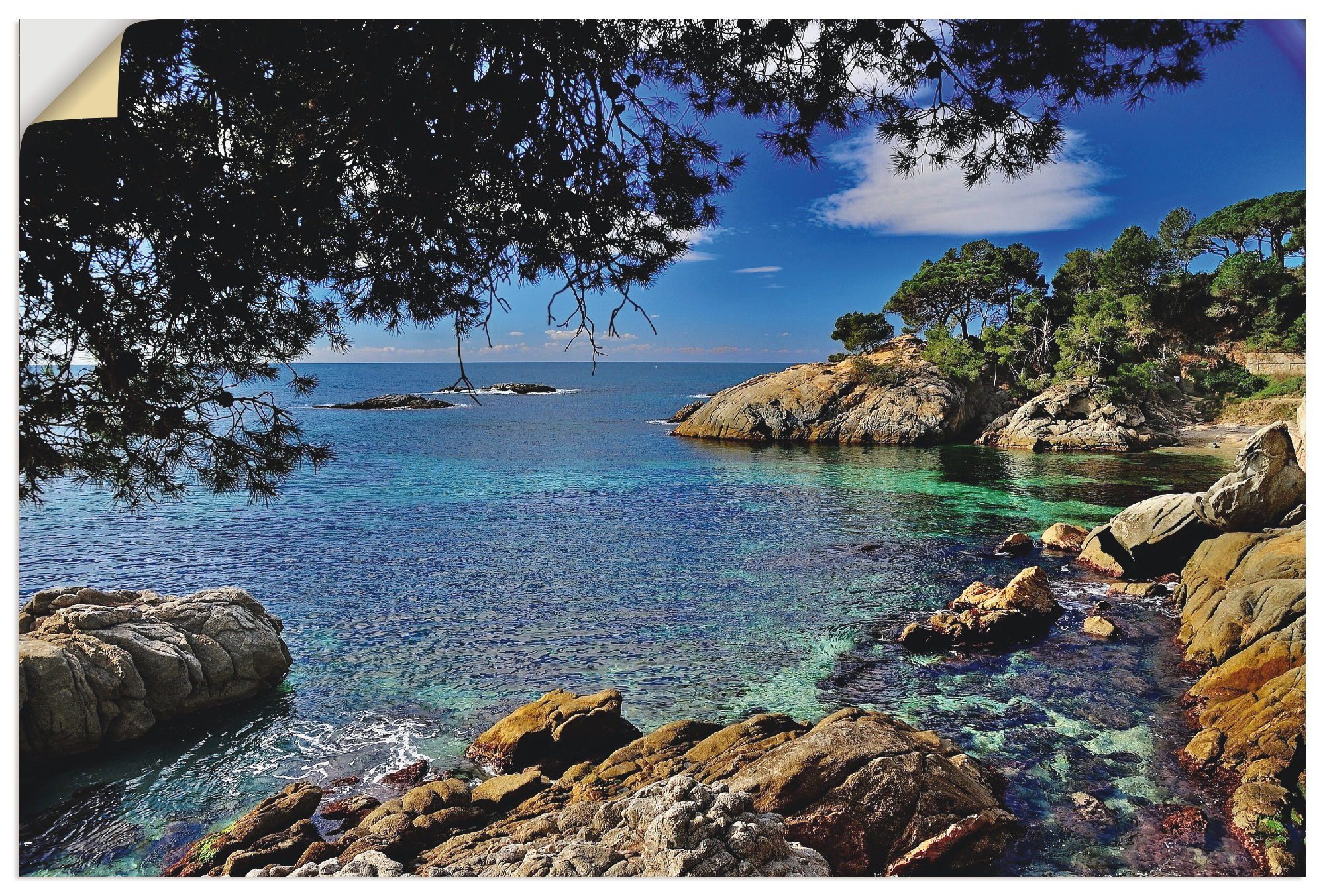 Artland artprint Farben der Costa Brava