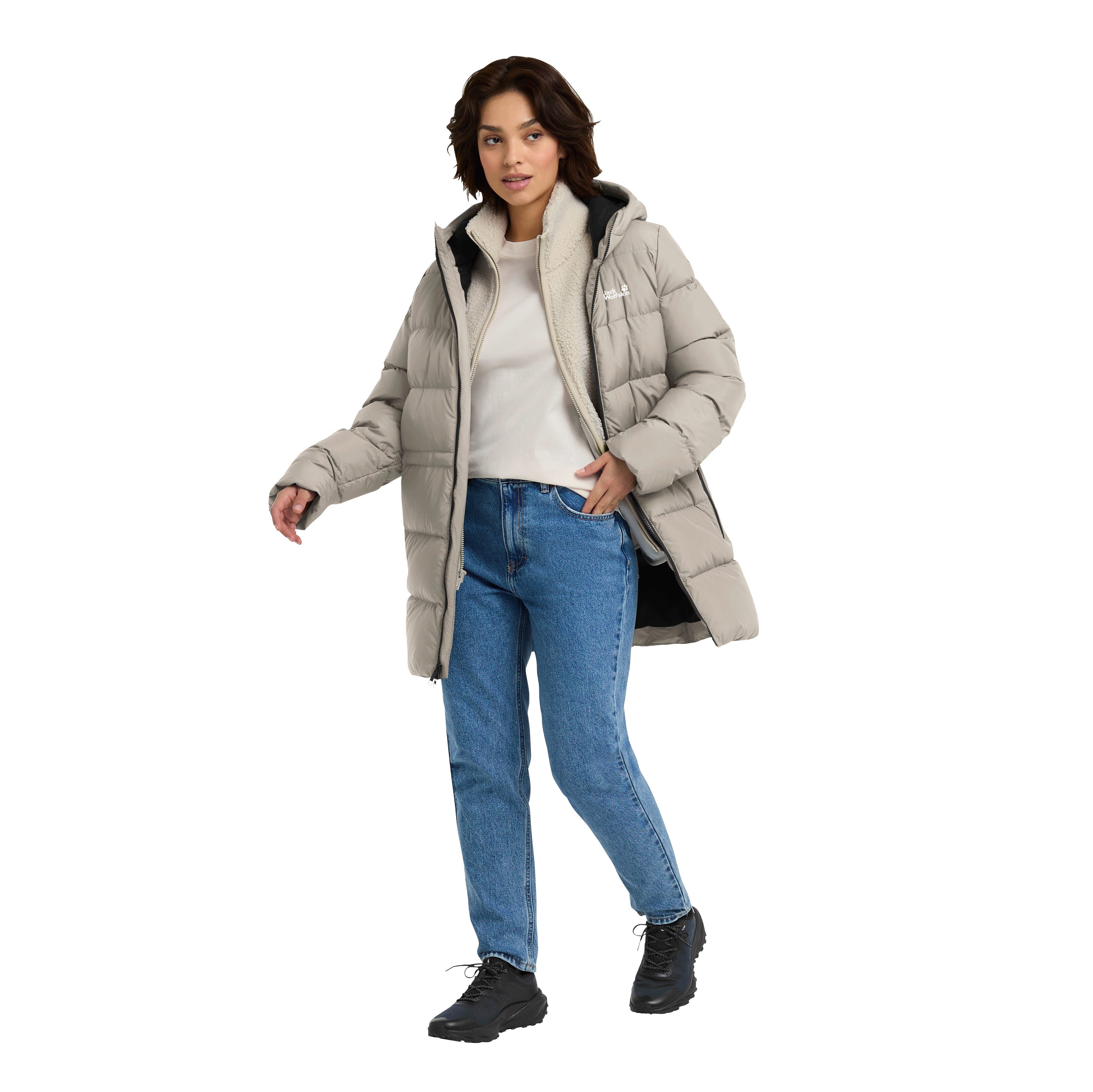 Jack Wolfskin Donsjack FROZEN PALACE LONG JKT W RDS