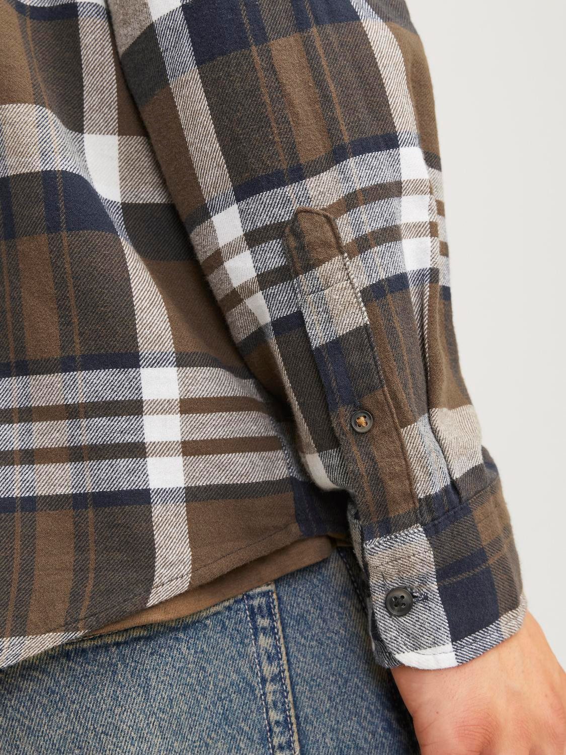Jack & Jones Geruit overhemd JJECLASSIC AUTUMN CHECK SHIRT LS SN