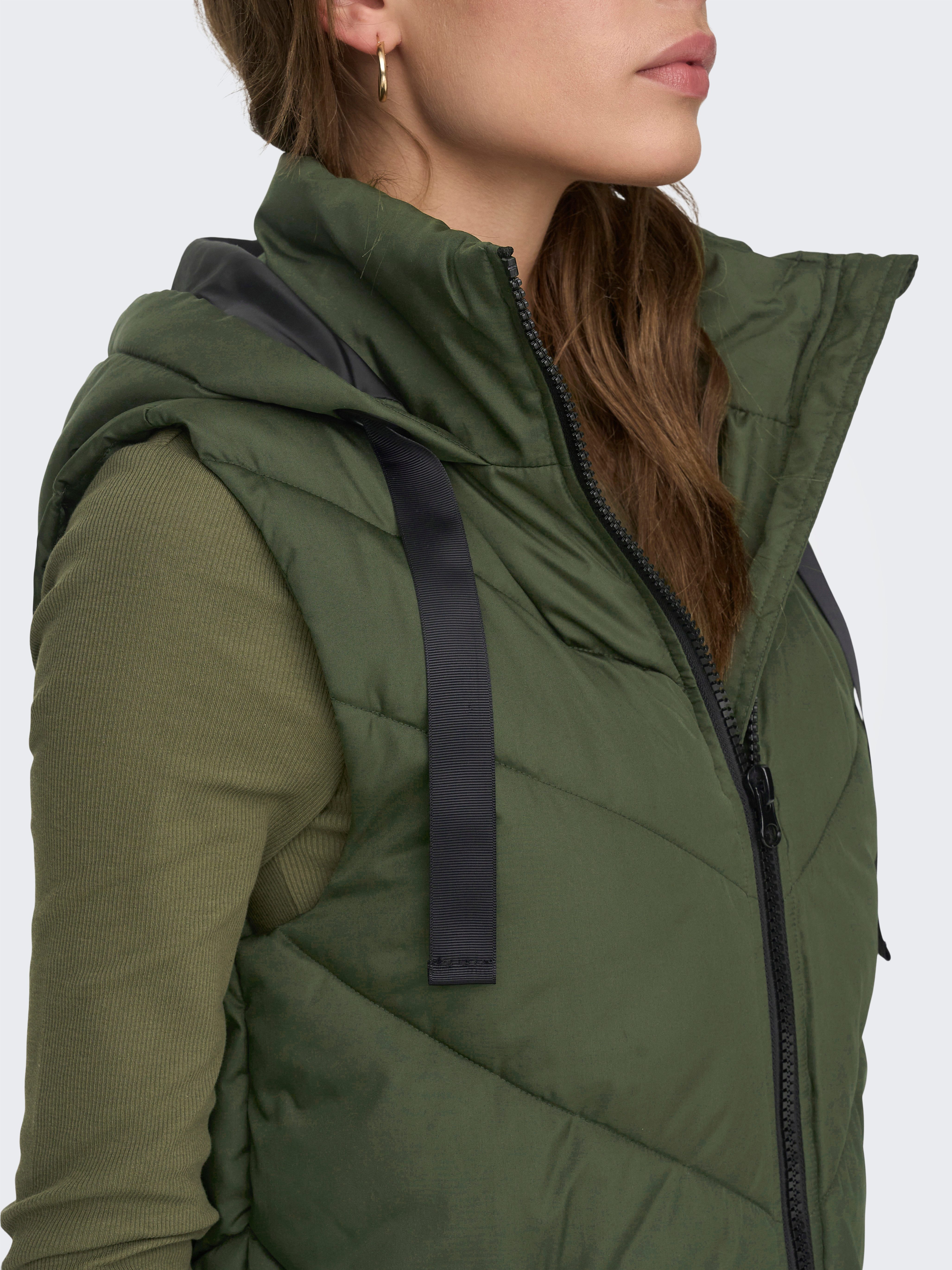 JDY Bodywarmer JDYSKYLAR LIFE HOOD WAISTCOAT OTW NOOS