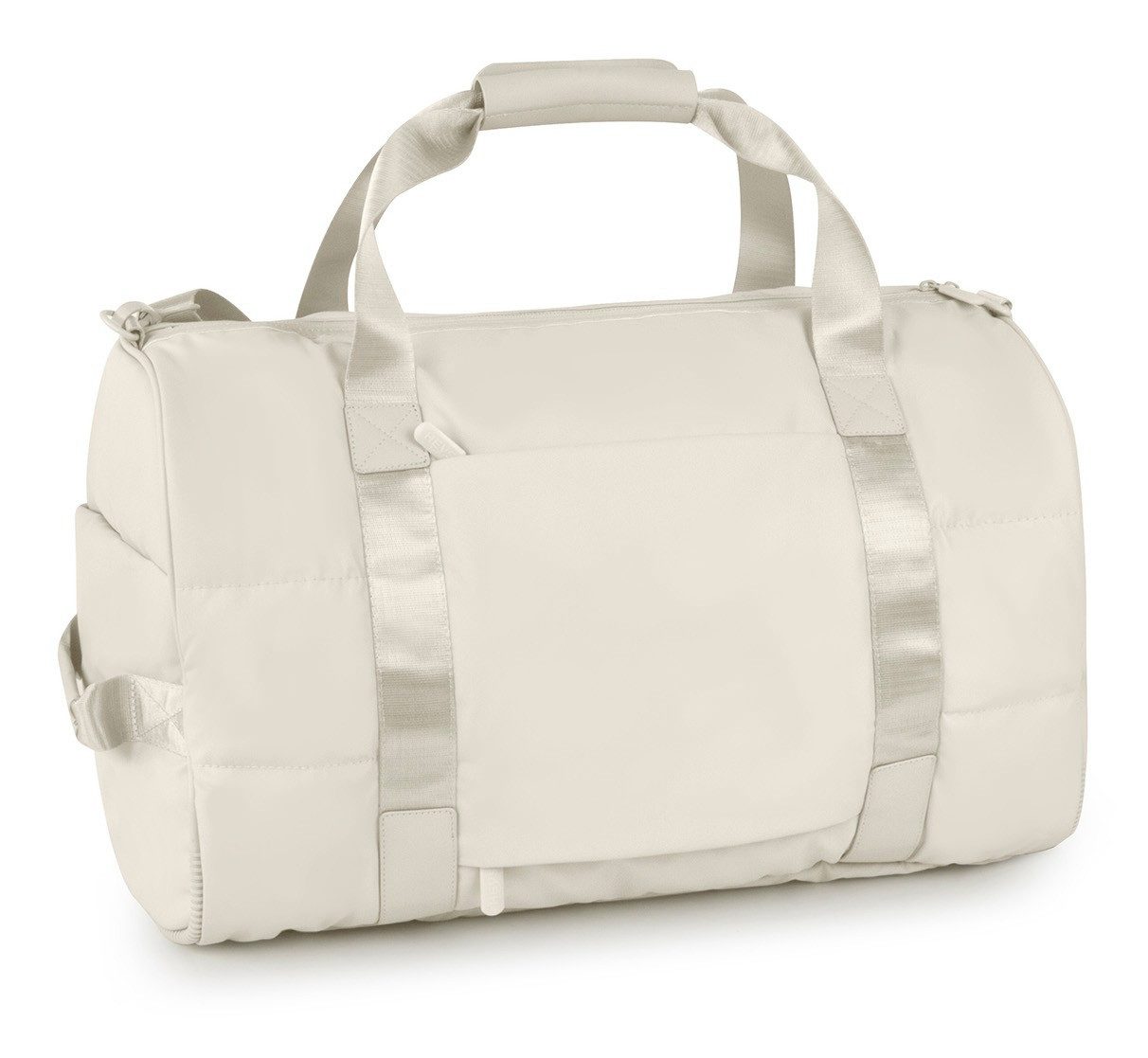 Heys Reistas The Puffer Duffle Bag Weekender duffelbag met schoencompartiment opsteeksysteem unisex reistassen wit