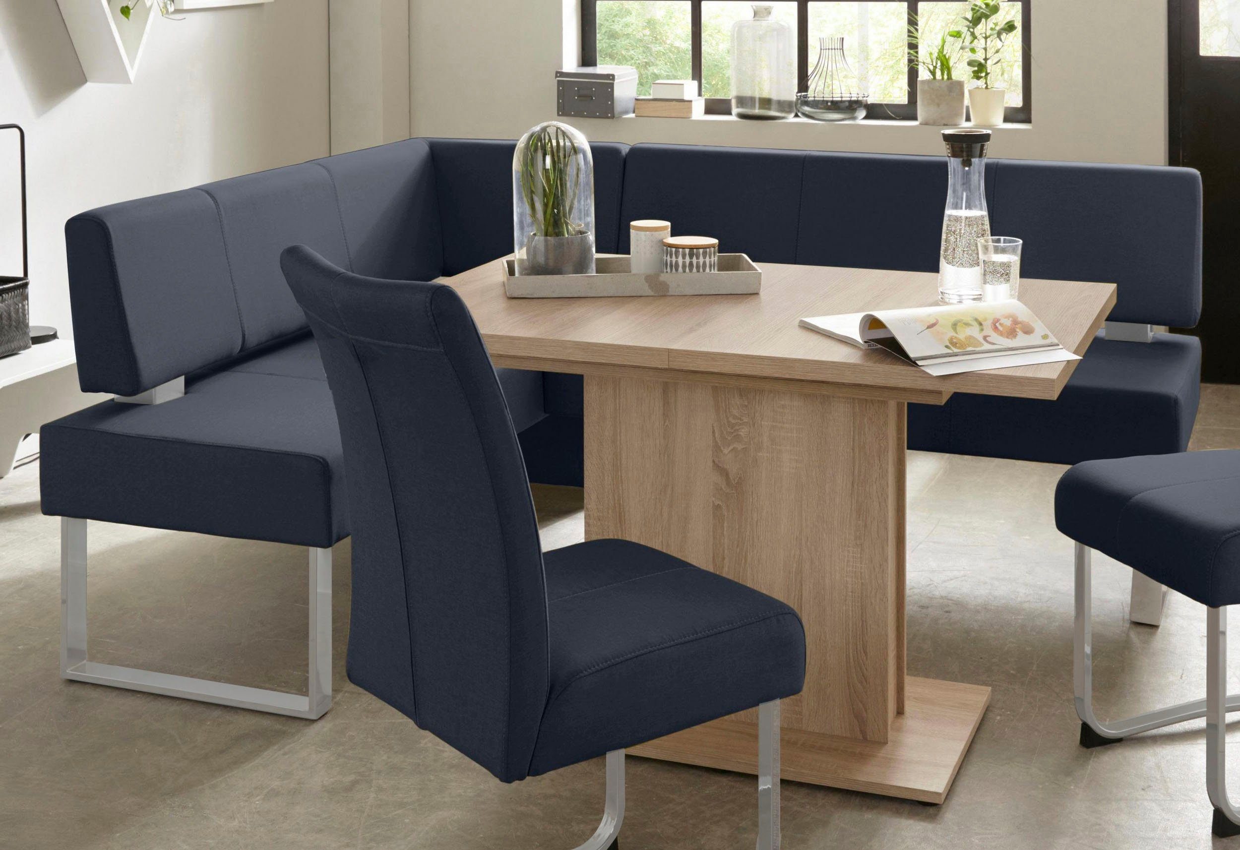 Home affaire Hoekbank RAB in 2 breedten (180 of 200 cm), bekleding in verschillende kwaliteiten