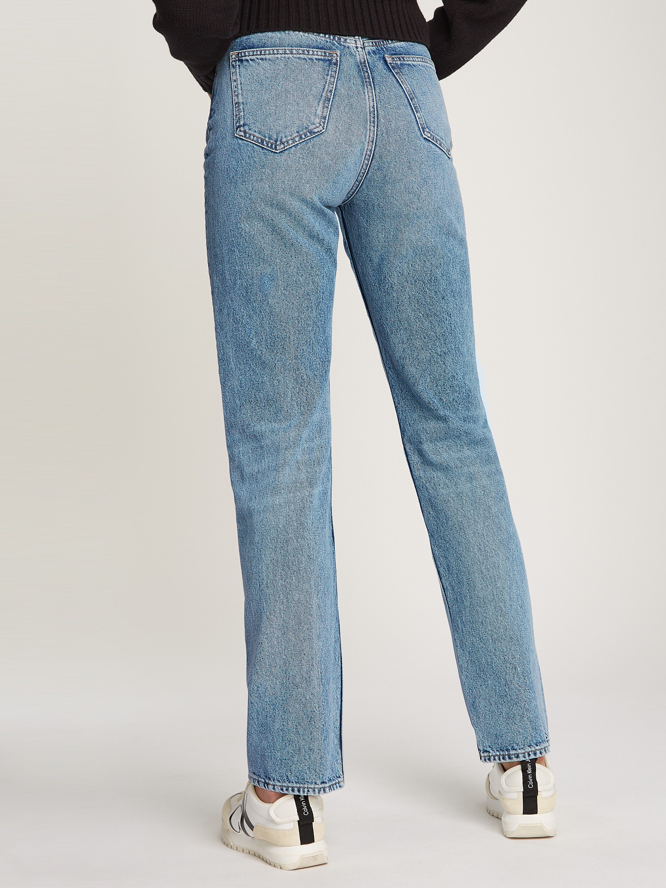 Calvin Klein Straight jeans HIGH RISE STRAIGHT