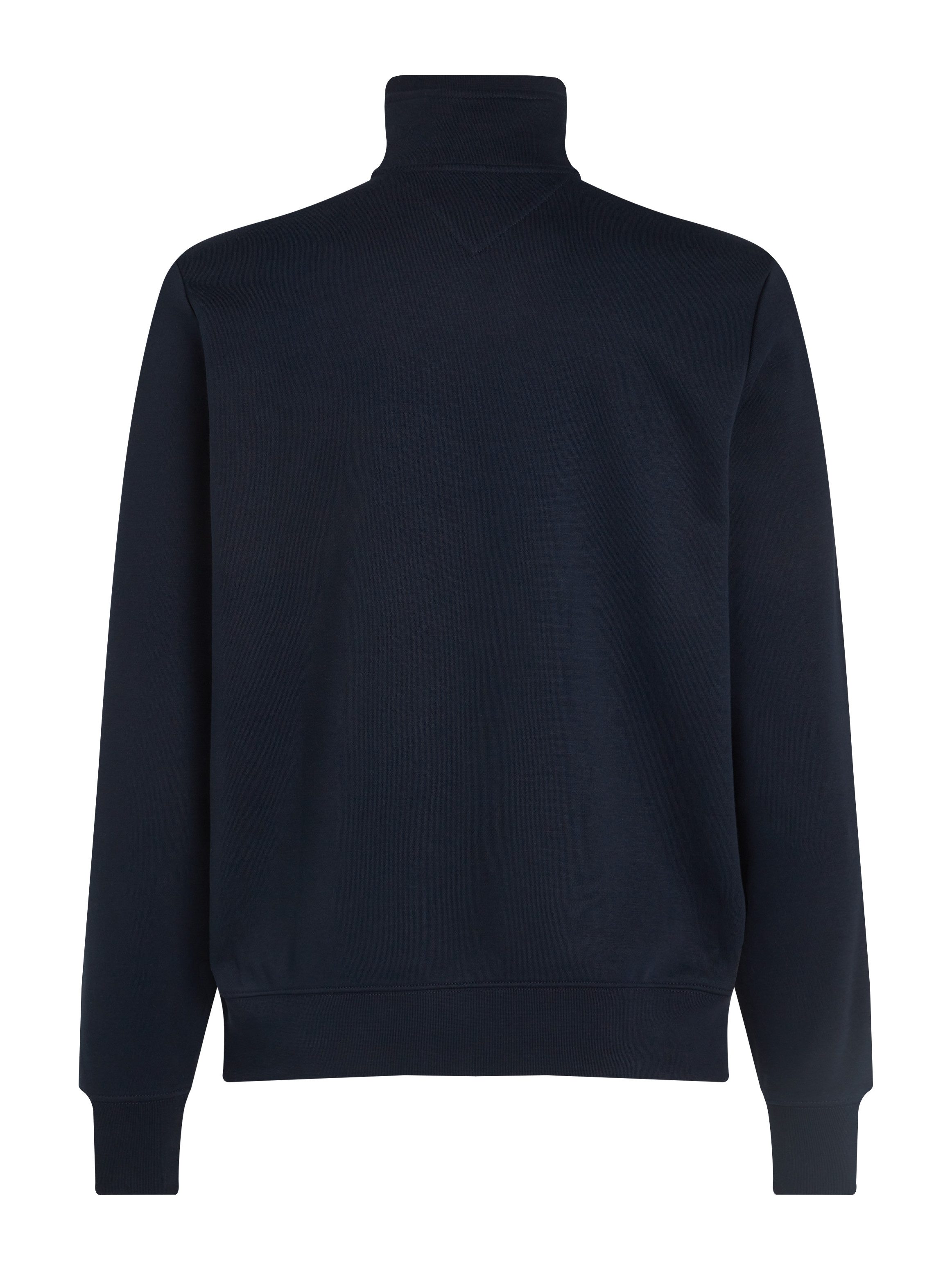Tommy Hilfiger Sweatshirt ROUNDALL STAND COLLAR ZIP met staande kraag en ritssluiting