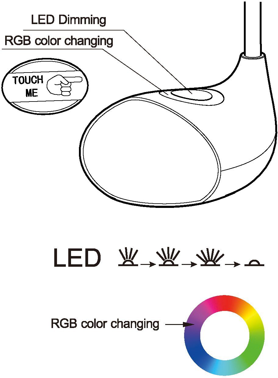 EGLO Led-tafellamp CABADO 1 (1 stuk)