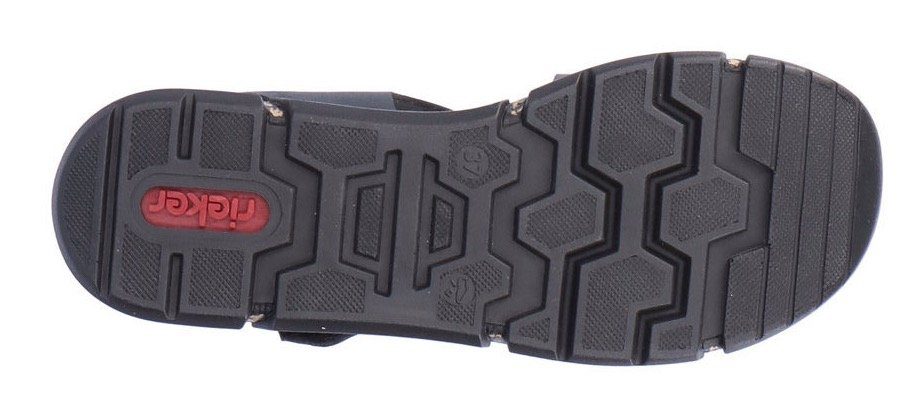 Rieker Sandalen zomerschoen, sandaal, sleehak, met klittenbandsluitingen