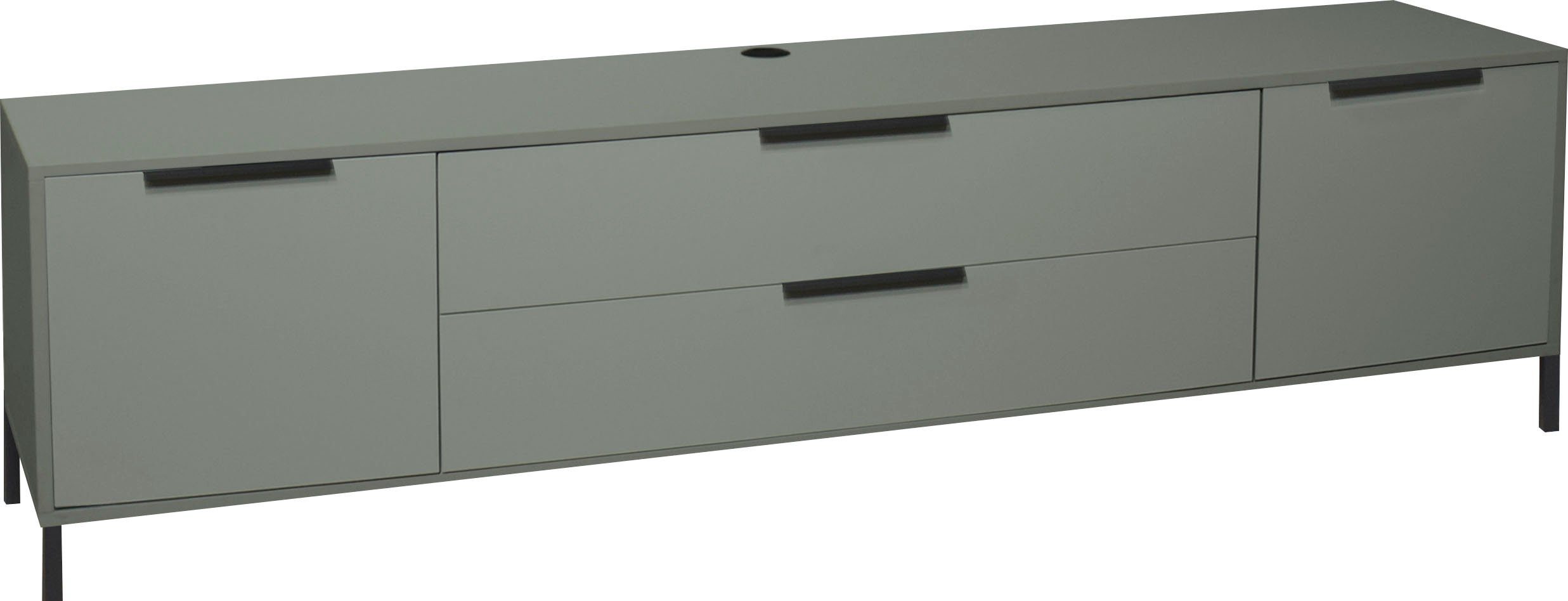 Mäusbacher Tv-meubel Bonnie TOPSELLER! Lowboard met vierkant frame lowboards groen