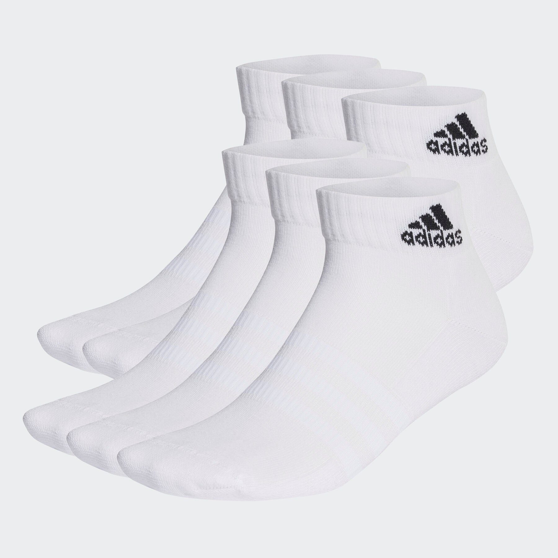 adidas Performance Functionele sokken CUSHIONED SPORTSWEAR ANKLE SOCKS, 6 PAAR (6 paar)