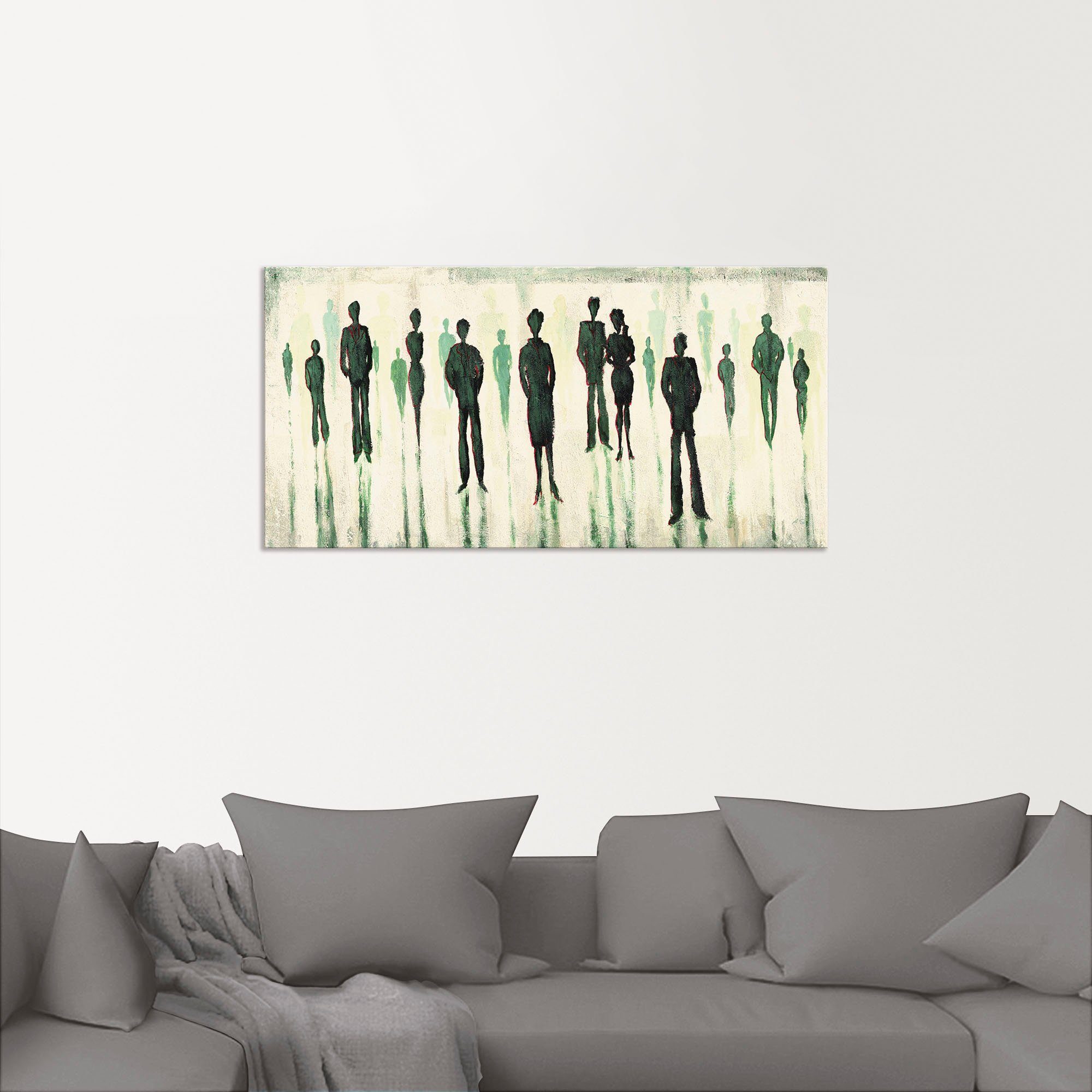 Artland Artprint Voor iedereen als artprint van aluminium, artprint voor buiten, artprint op linnen in verschillende maten