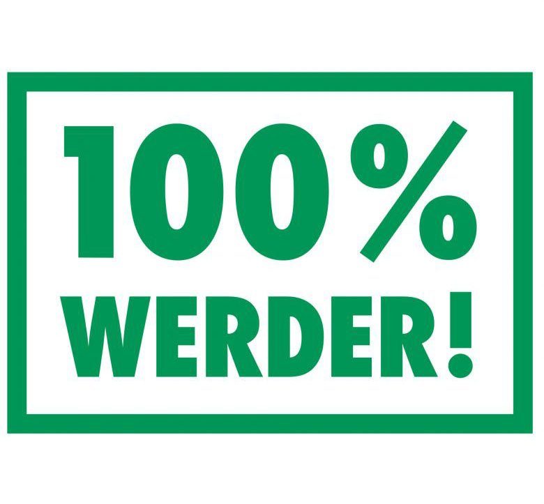 Wall-Art Wandfolie Werder Bremen 100% (1 stuk)