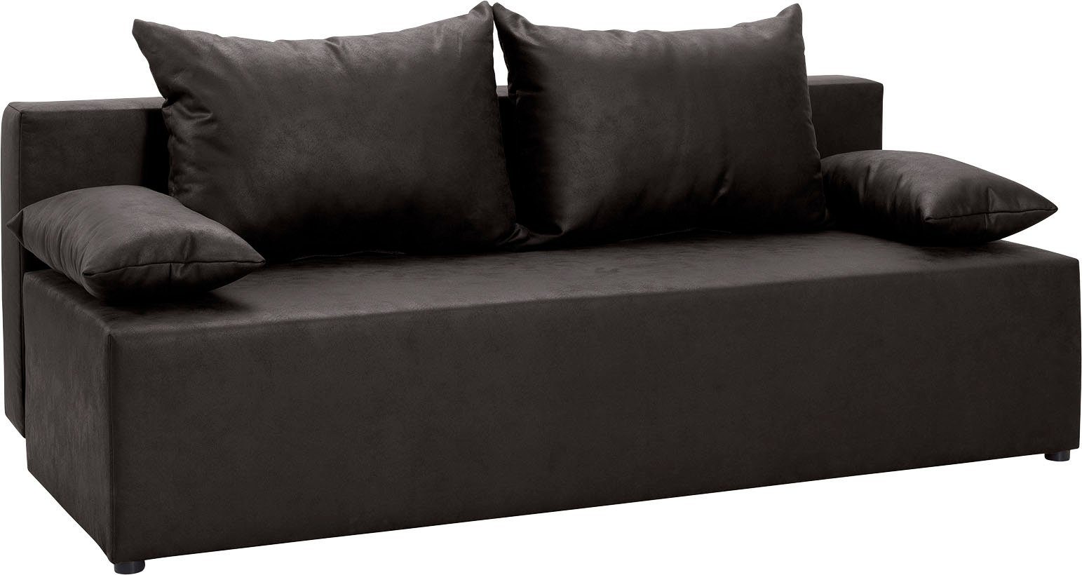 exxpo - sofa fashion Slaapbank Exxpo Tabou Slaapfunctie,bedkist, naar keuze met liftbedfunctie en binnenvering