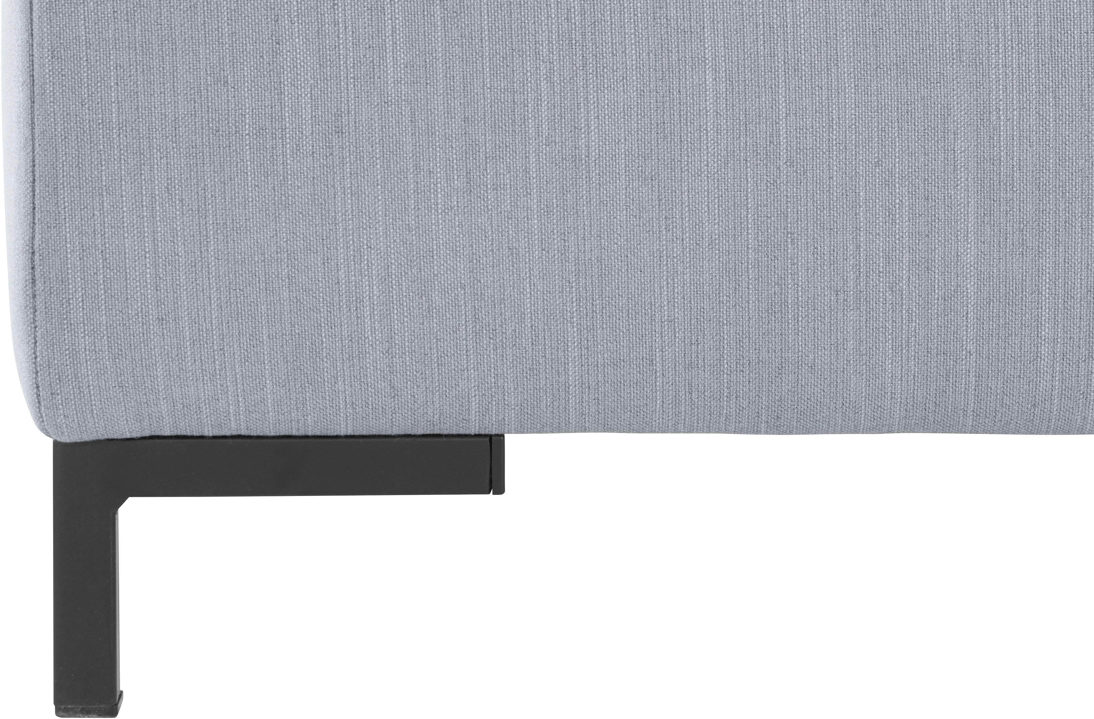 OTTO products Hocker Grazzo hoogwaardige stoffen van gerecycled materiaal, stiksels op de zitting
