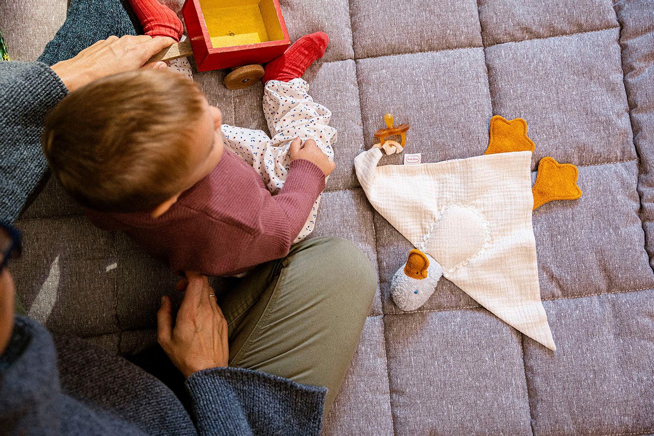 Käthe Kruse Snuffeldoekje Eli Eend