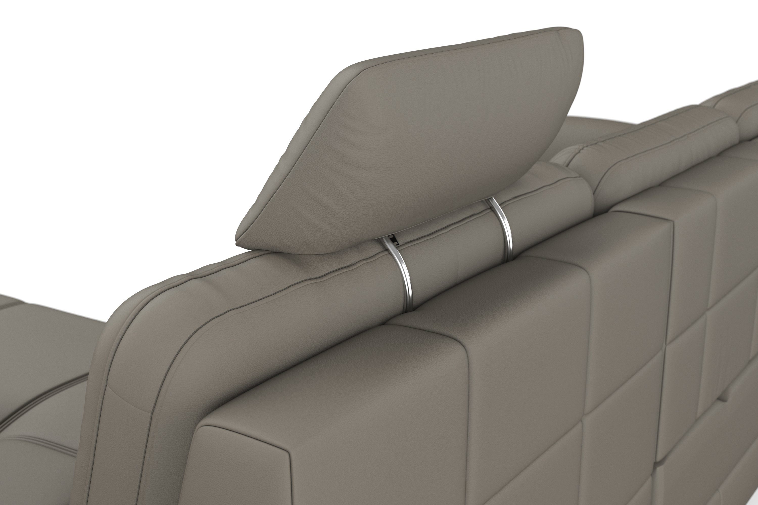 sit&more Hoekbank Bendigo L-vorm inclusief zitdiepteverstelling, bodemvrijheid 15 cm, 2 pootkleuren