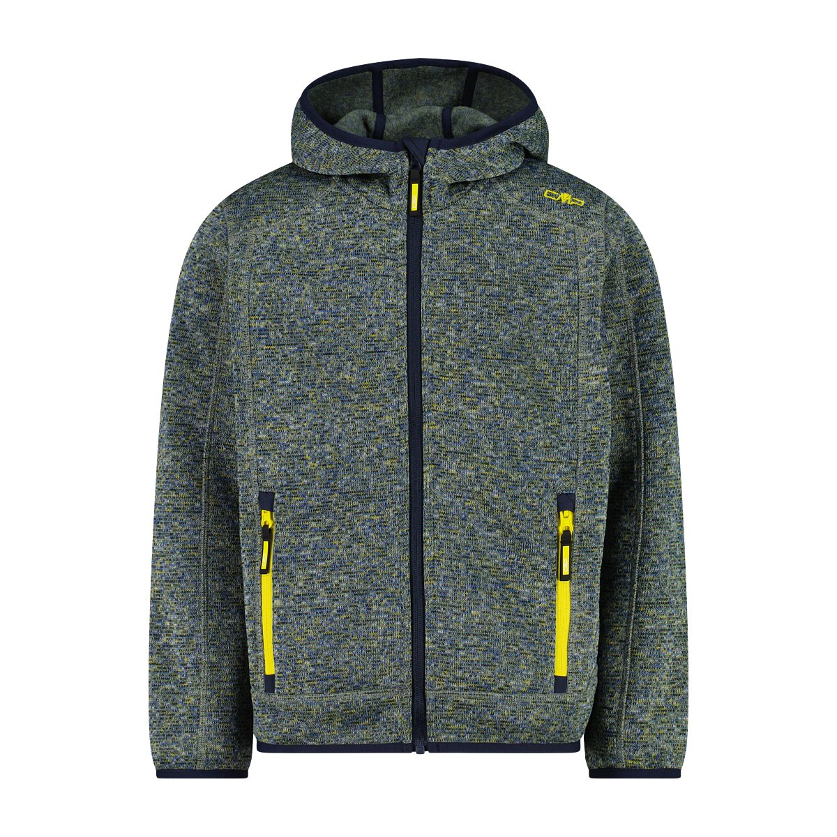 CMP Gebreid fleecejack Warmte- & ademend & snel drogend & voor kinderen (1 stuk)