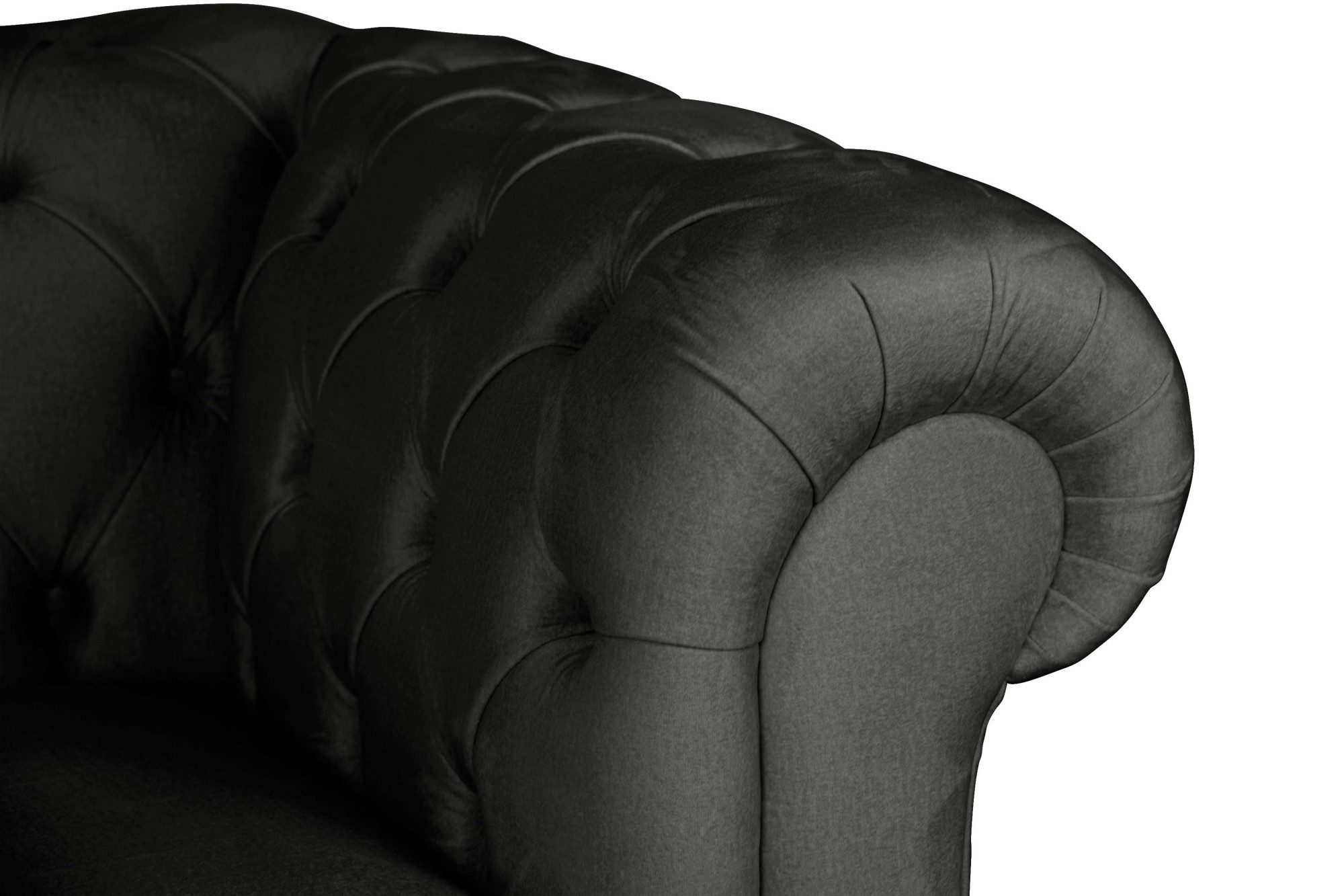 Home affaire Fauteuil CHARENTE, Chesterfield, golfsysteem, afmetingen B/D/H: 105/89/74 cm