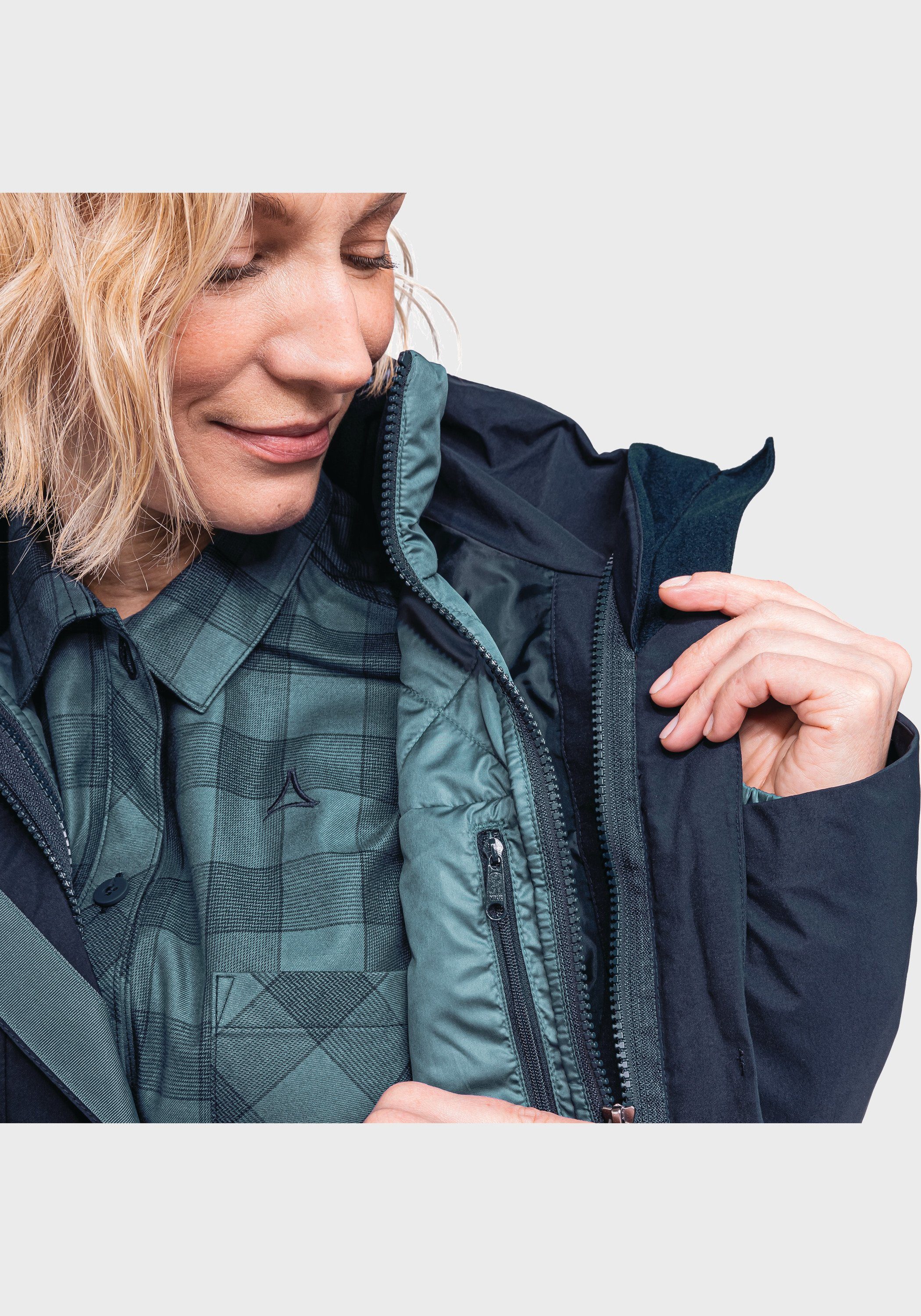 Schöffel 2-in-1-jack 3in1 Parka Barth L