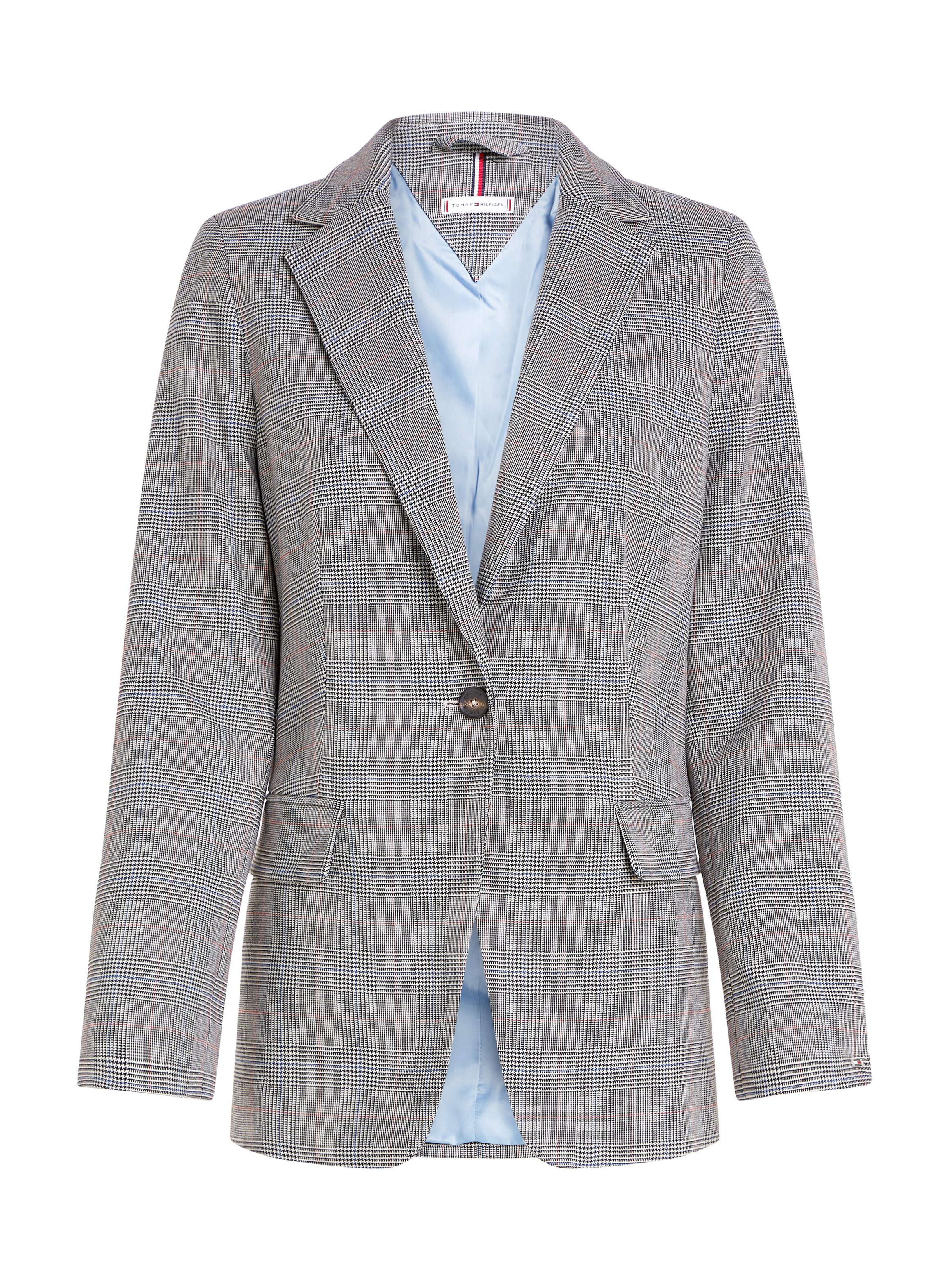 Tommy Hilfiger Curve Korte blazer CRV POW CHECK REGULAR BLAZER