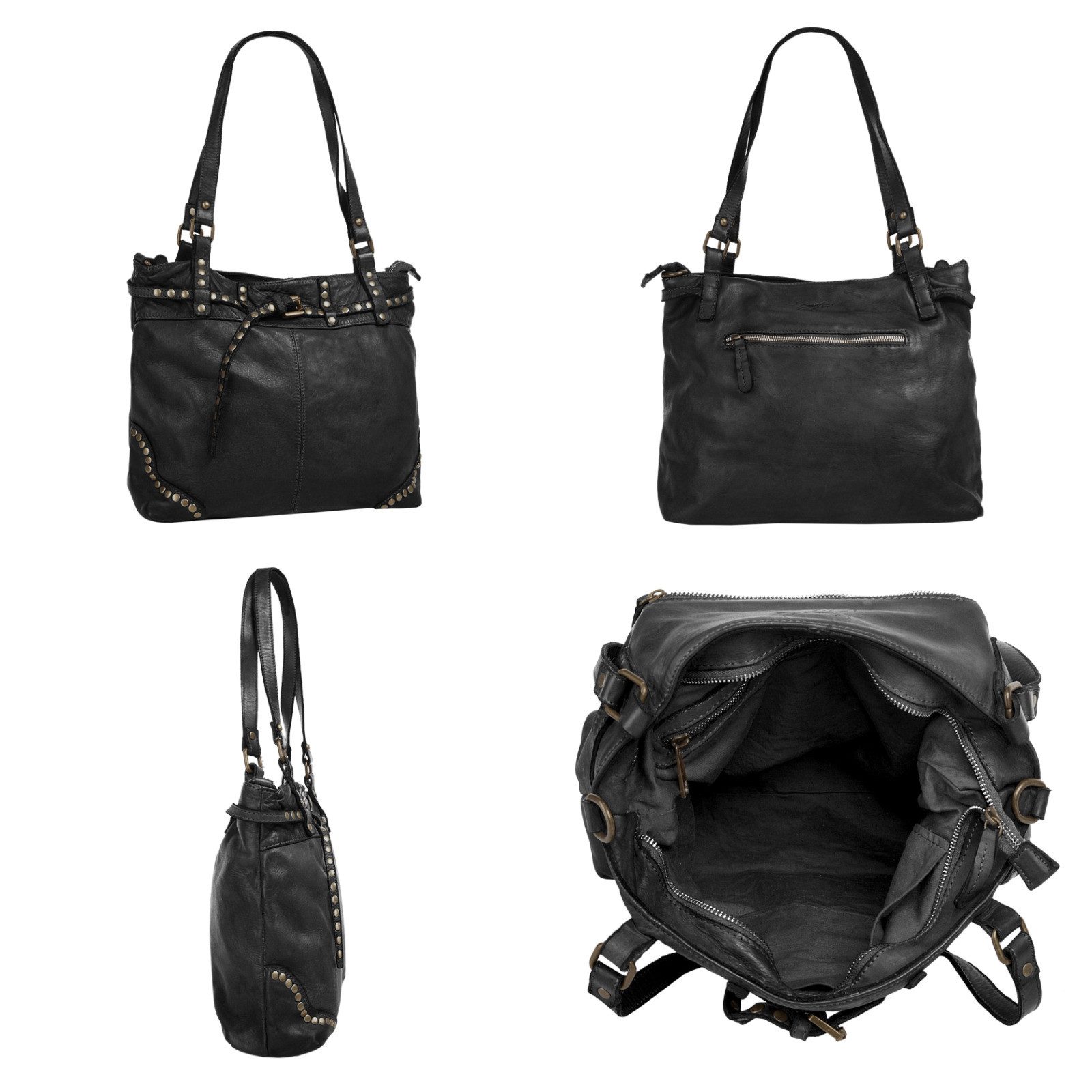 Samantha Look Shopper echt leer, made in italy