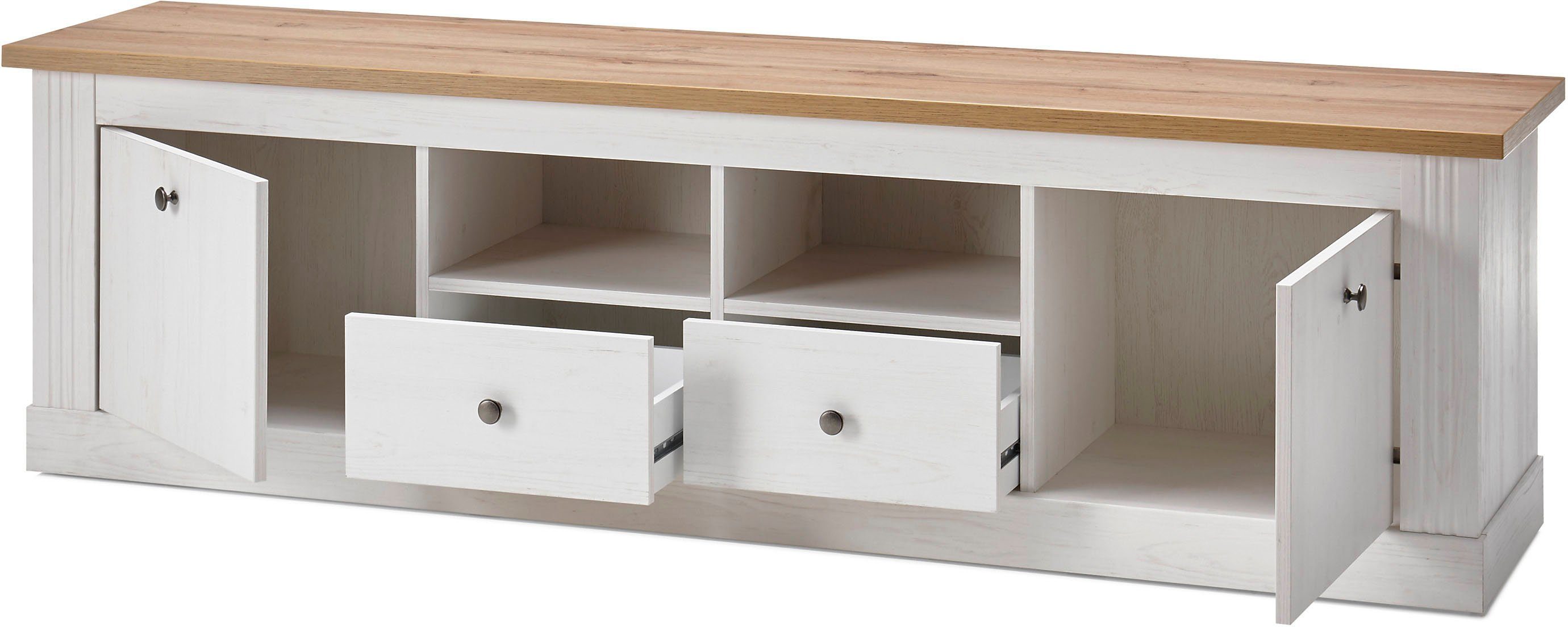 Home affaire Wandmeubel Westminster in romantische landelijke stijl (set, 4-delig)
