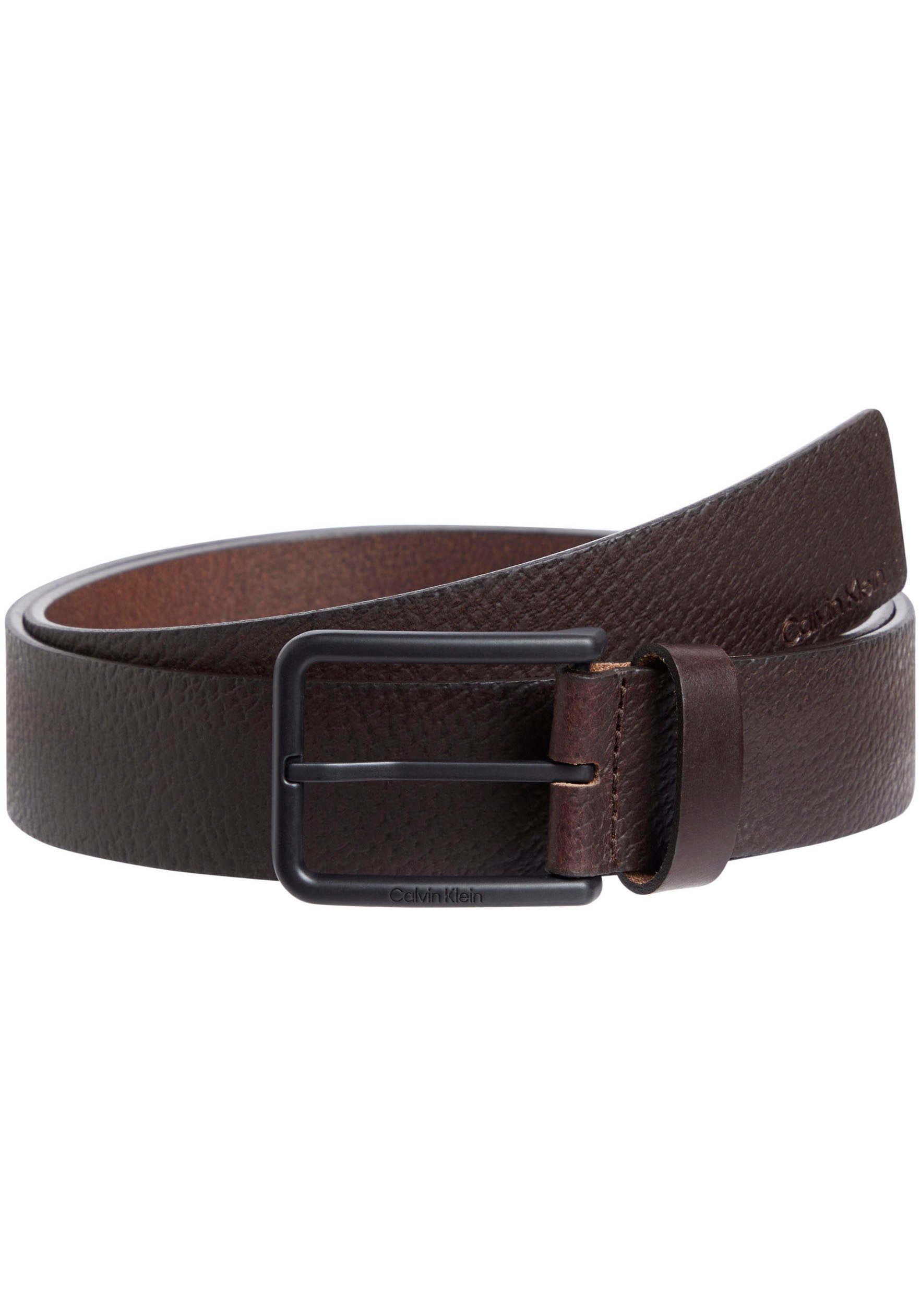 Calvin Klein Leren riem WARMTH PB 35MM Logoprint eenvoudige doornsluiting