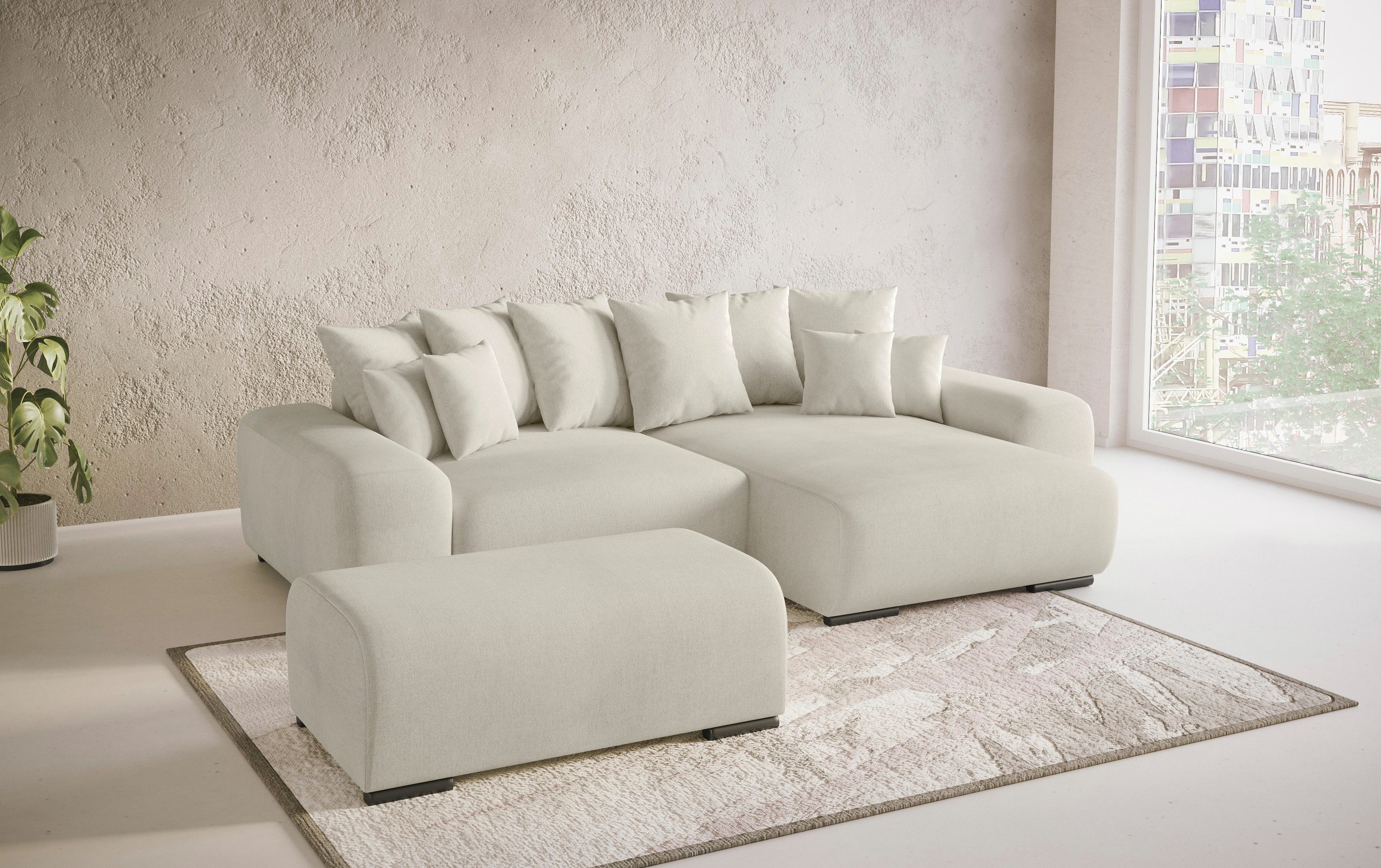 Mr. Couch Hockerbank Sundance Met DuraSpring-pocketveringkern belastbaar tot 140 kg