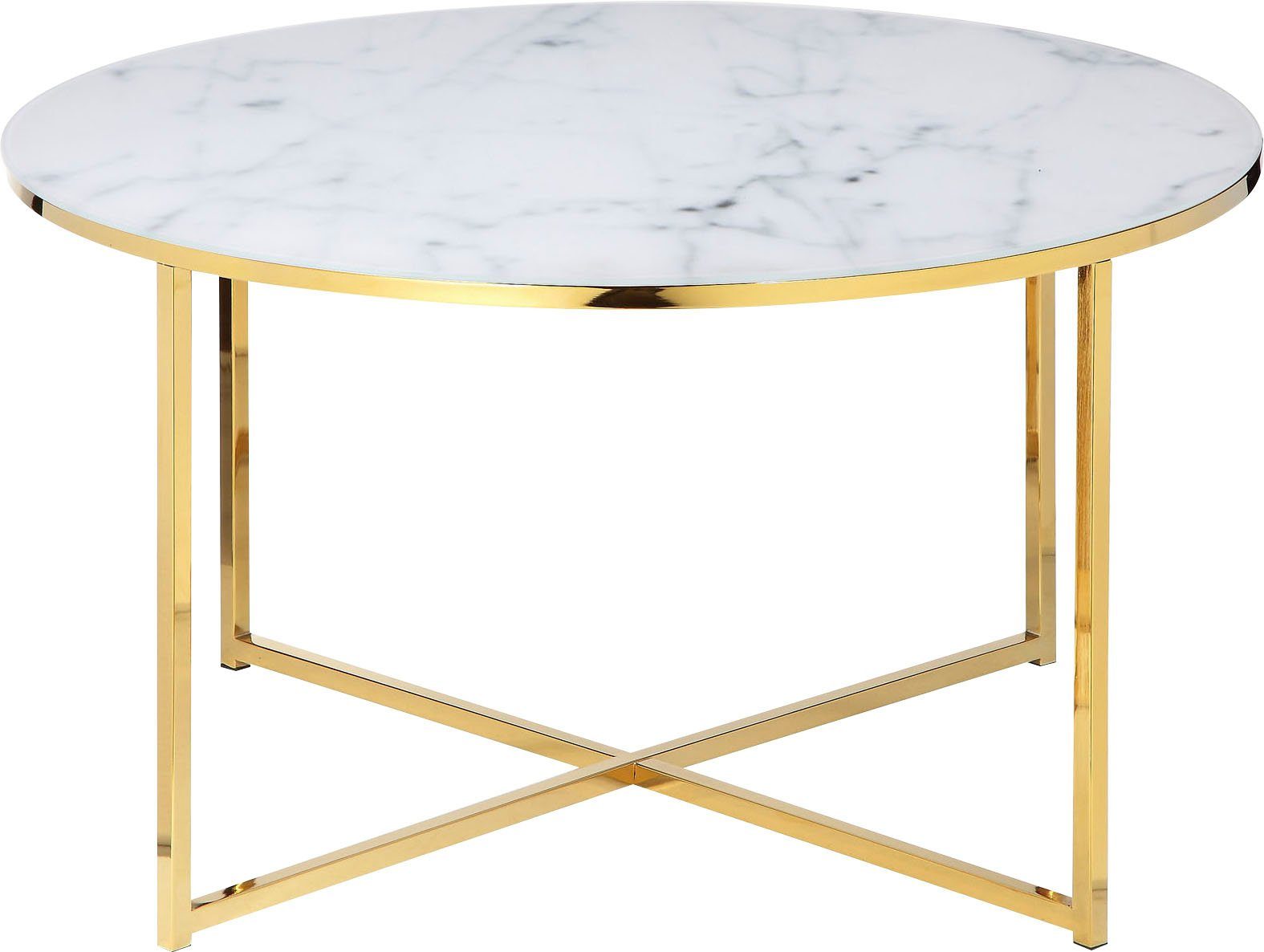 SalesFever Salontafel Tafelblad in marmerlook
