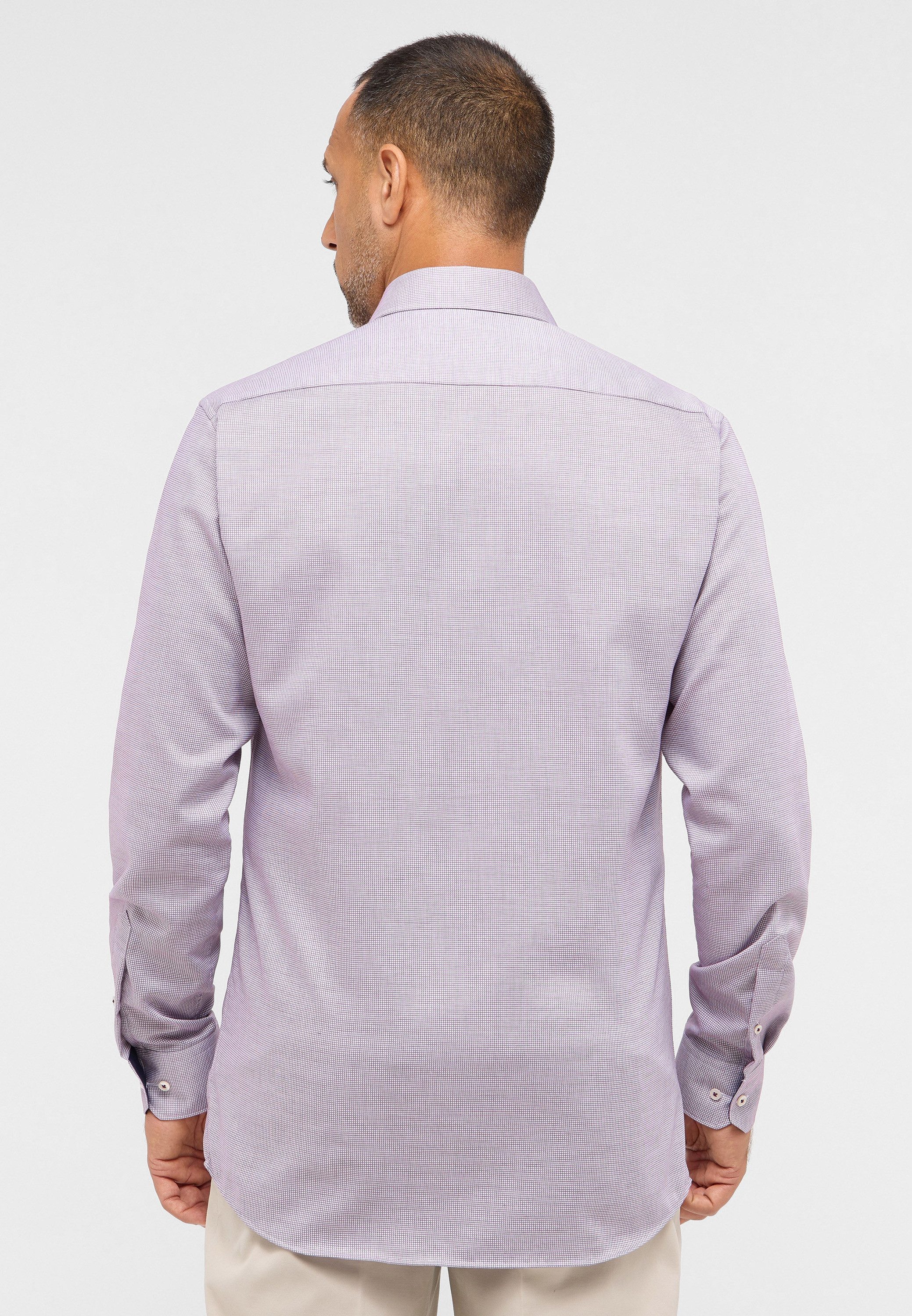 Eterna Overhemd met lange mouwen MODERN FIT NON IRON (strijkvrij)