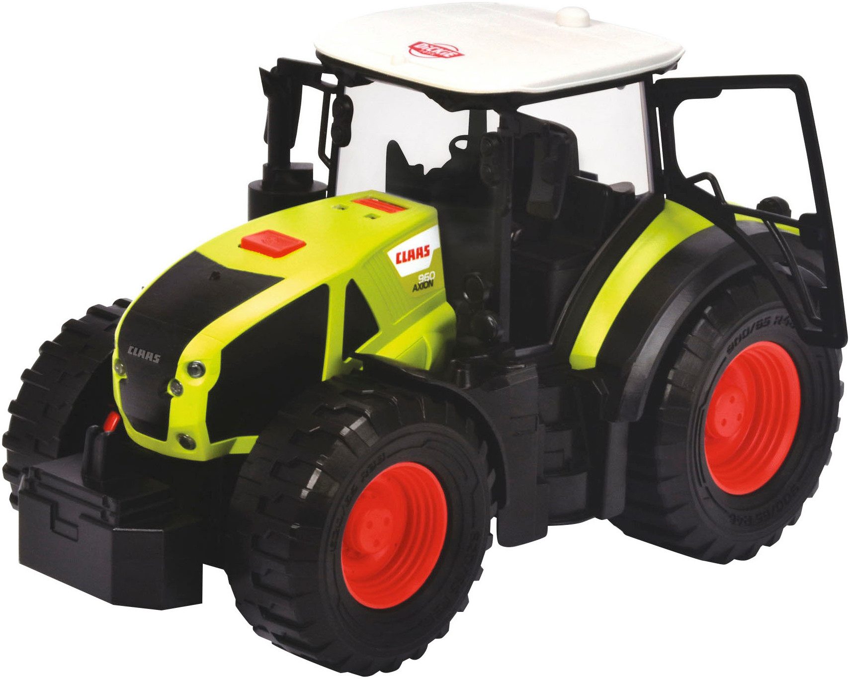 Dickie Toys Speelgoed-tractor CLAAS met hanger met licht en geluid