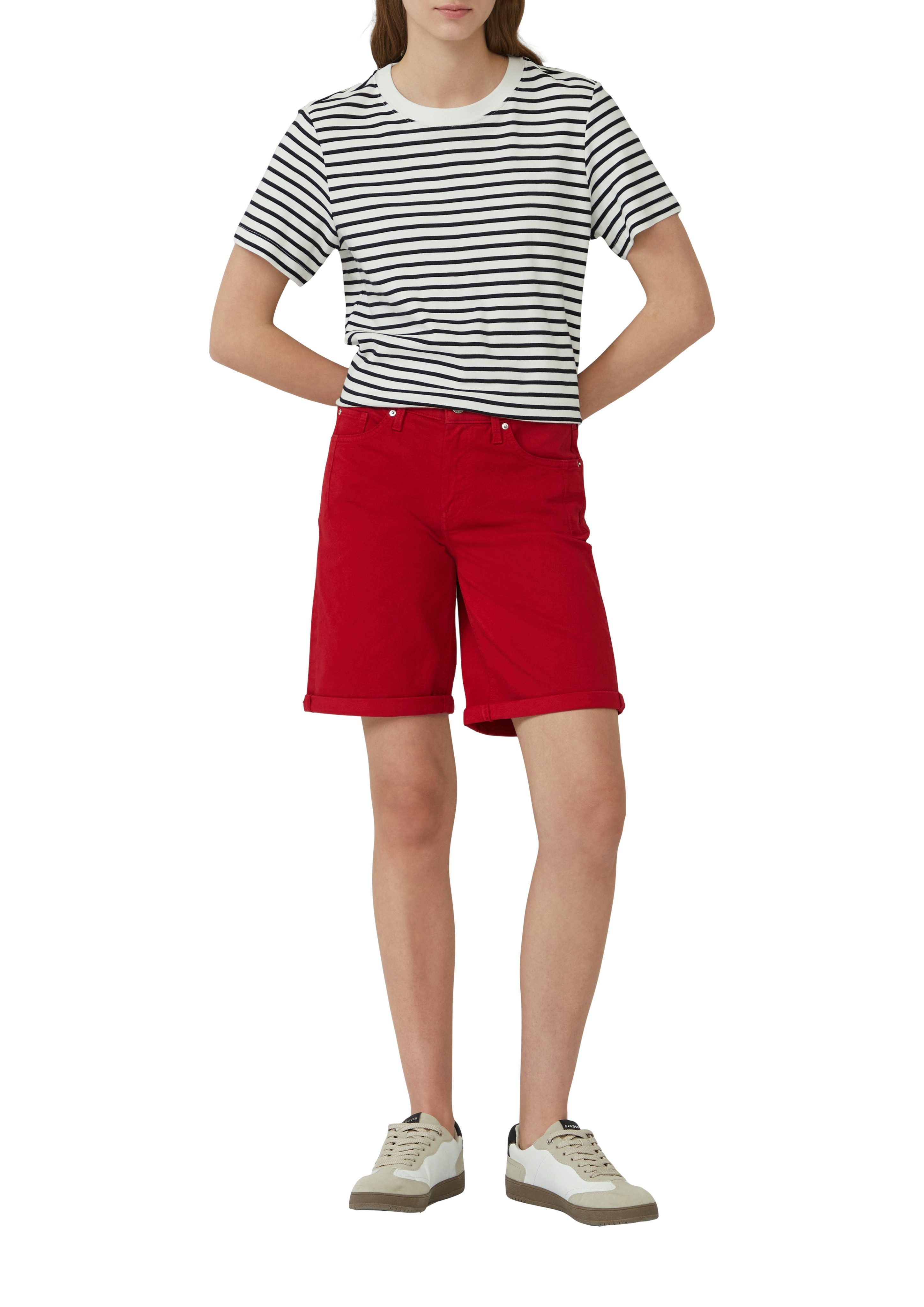 s.Oliver Jeansbermuda in 5-pocketsstijl