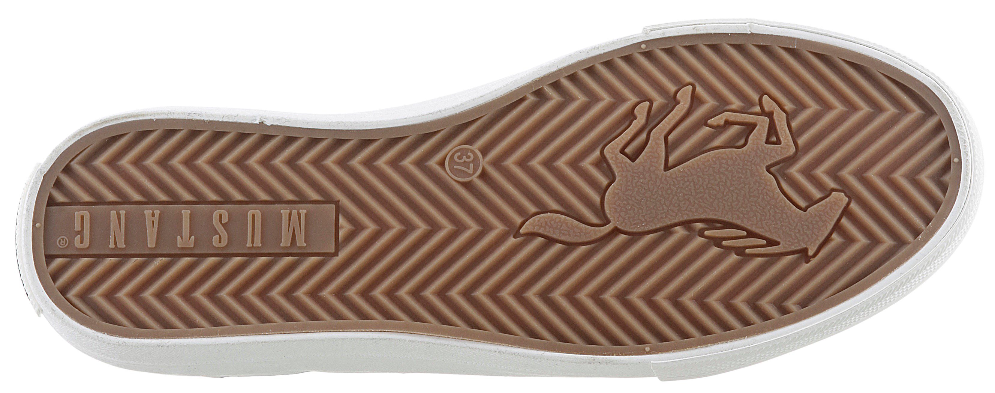 Mustang Shoes Sneakers , vrijetijdsschoen, lage schoen, veterschoen, met rubberen kap